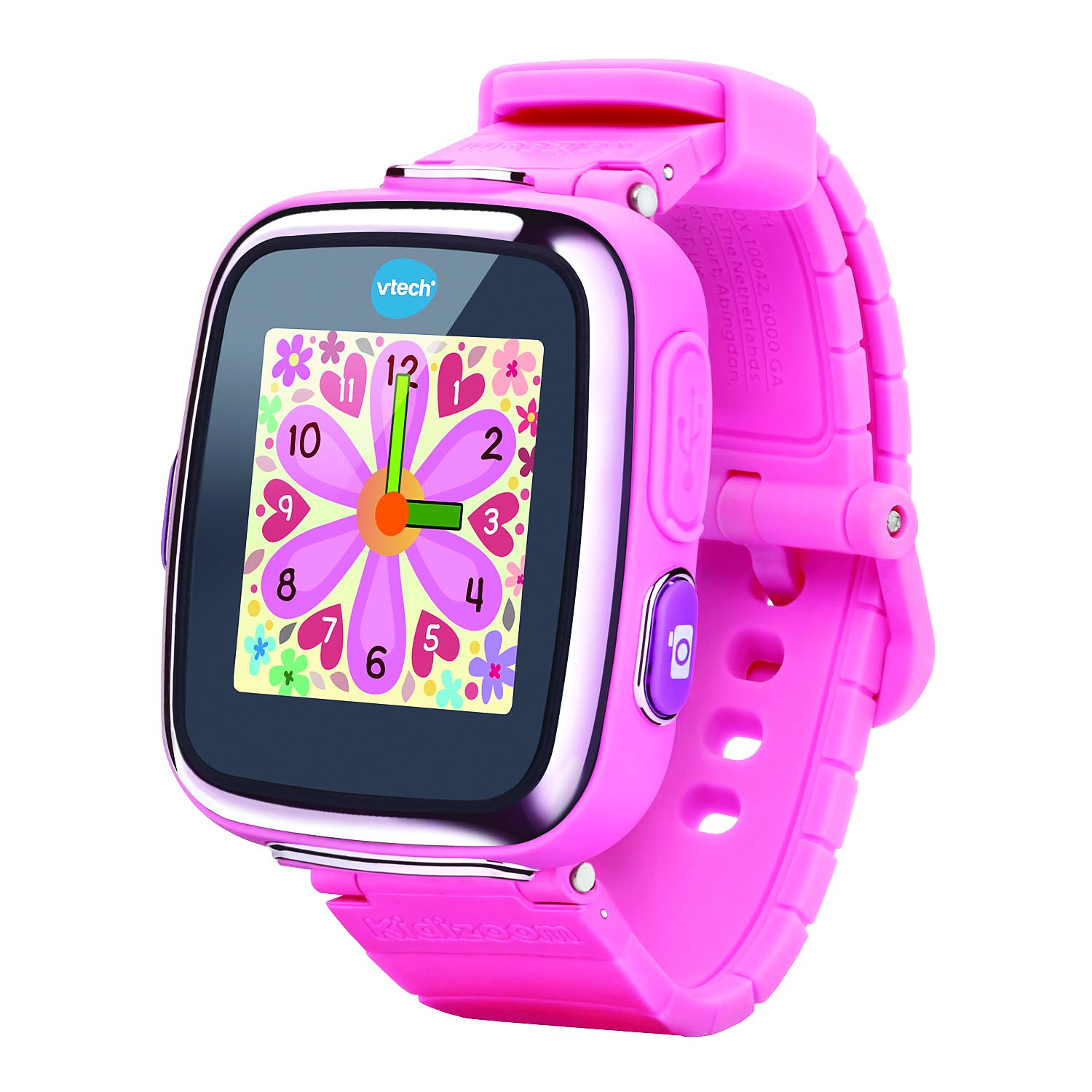 VTech - Kidizoom Reloj Inteligente Interactivo DX, Color Rosa, versión española (3480-​171617)