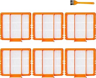 6 Pcs Replacement Pre-Motor Filter Compatible for Shark AV251WAXUS AV2511AE AV2501S AV2501AE RV2610WA UR2500SR UR250BEOUS AI Ultra Vacuum Robots Saver Kit Alternative to Part NO. XPRFRV2500