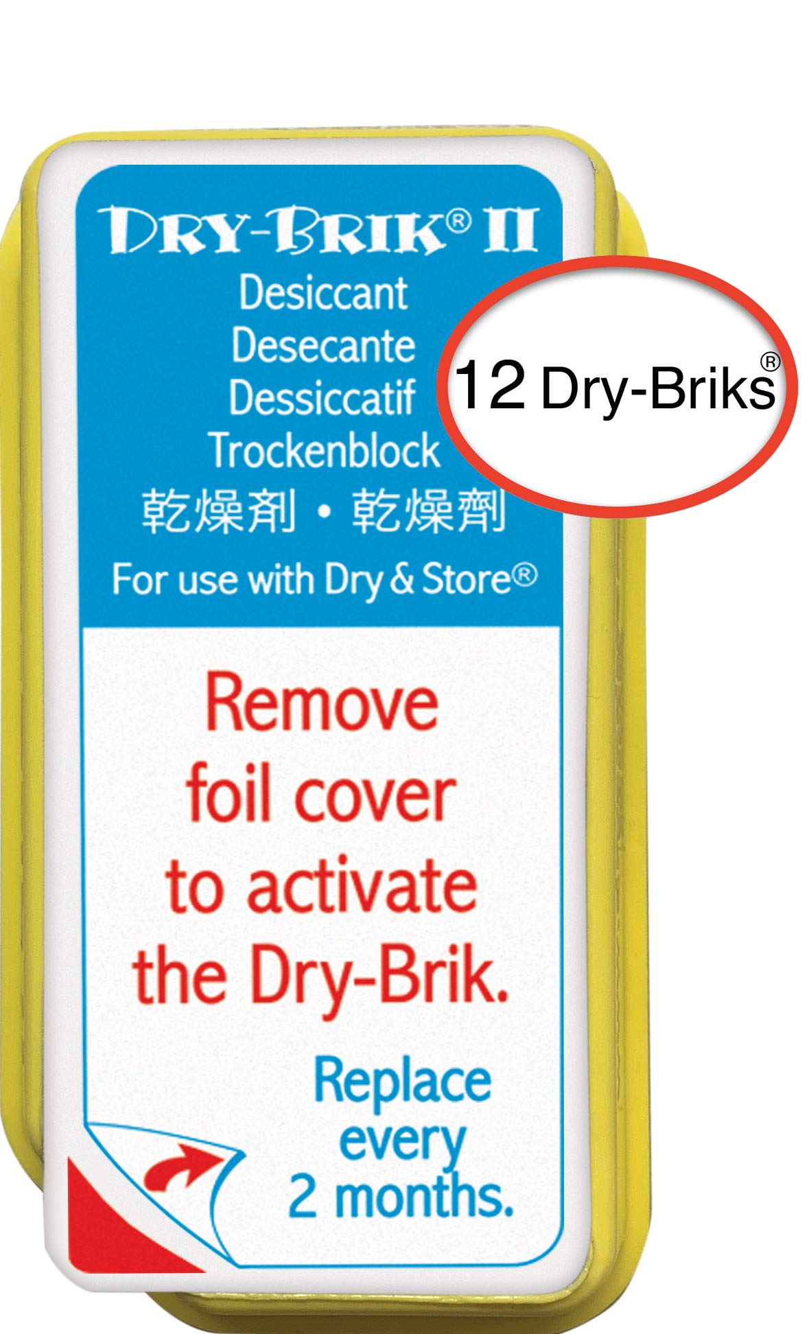 Buy Dry & Store DryBrikâ® Ii Desiccant Blocks 12 Blocks (4 Packs Of