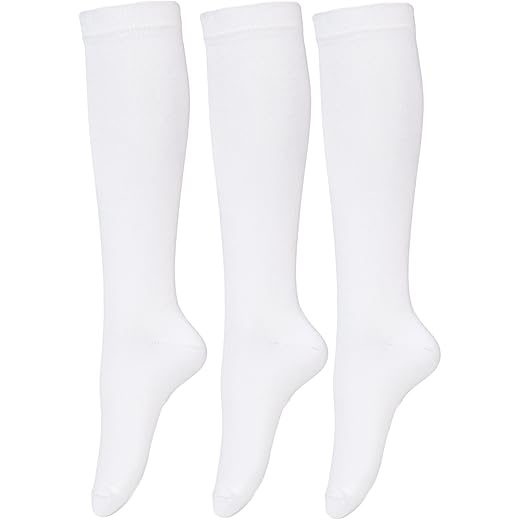RC. ROYAL CLASS Girls Organic Cotton Socks Pack of 3