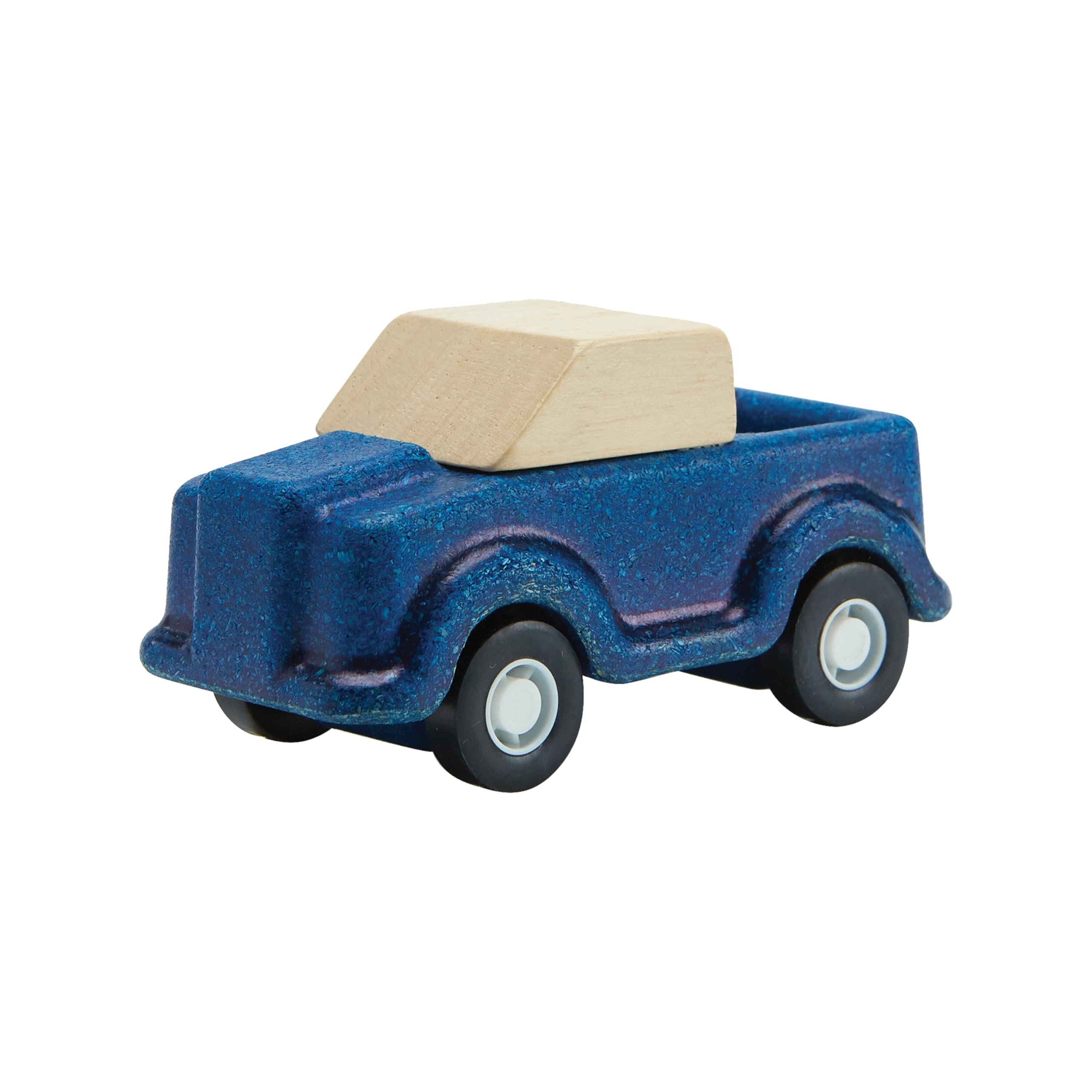 PlanToys® Blue Truck Wooden Montessori Vehicle Kids Indoor Outdoor Play Toy