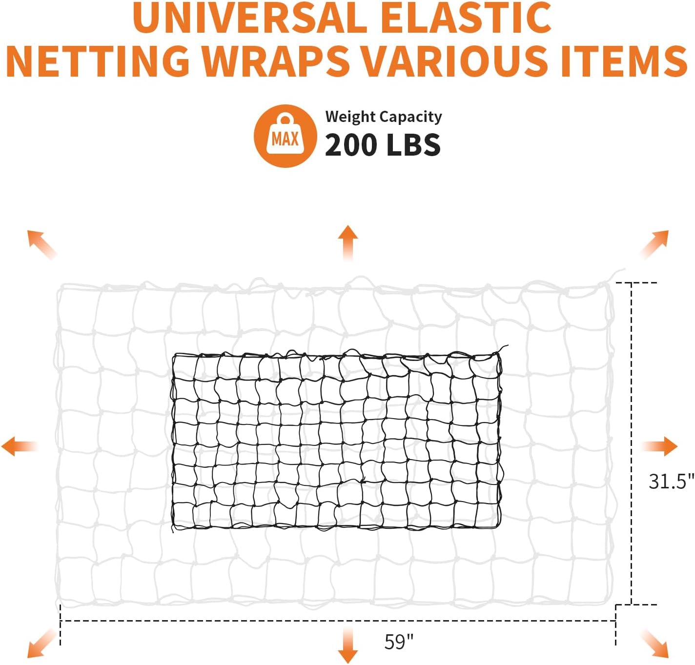 GarveeTech Roof Rack Cargo Carrier Basket Universal Rooftop 64 in X39 in X6 in with Cargo Net, Luggage Holder with Extension for Universal, Pick Up Trucks, 200 LBS Capacity