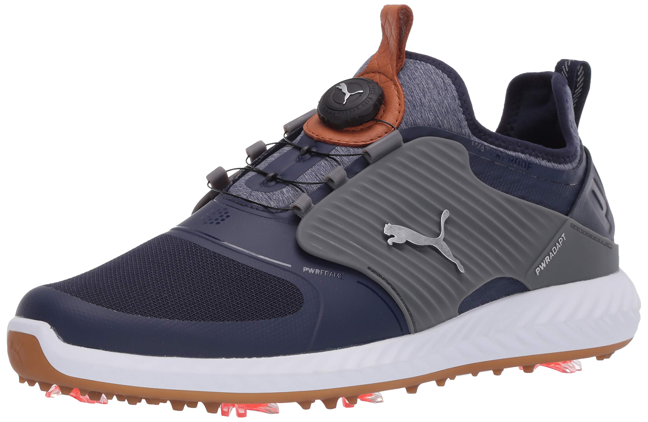 PUMAPUMA GOLF Men's Ignite Pwradapt Caged Disc Golf Shoe