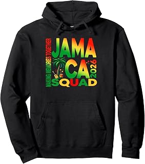 Jamaica Vacation 2026 Girls Trip Matching Birthday Jamaican Pullover Hoodie