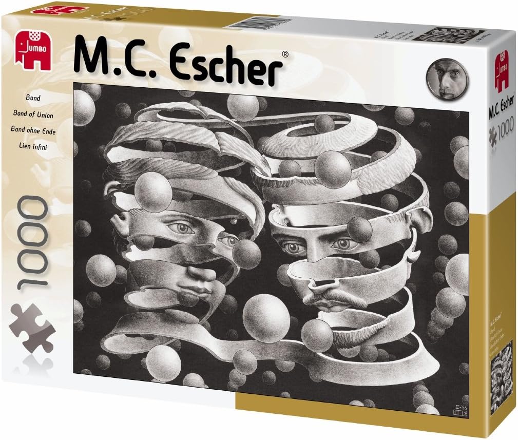 Jumbo Games Escher Bond of Union puzzle (1000pce)