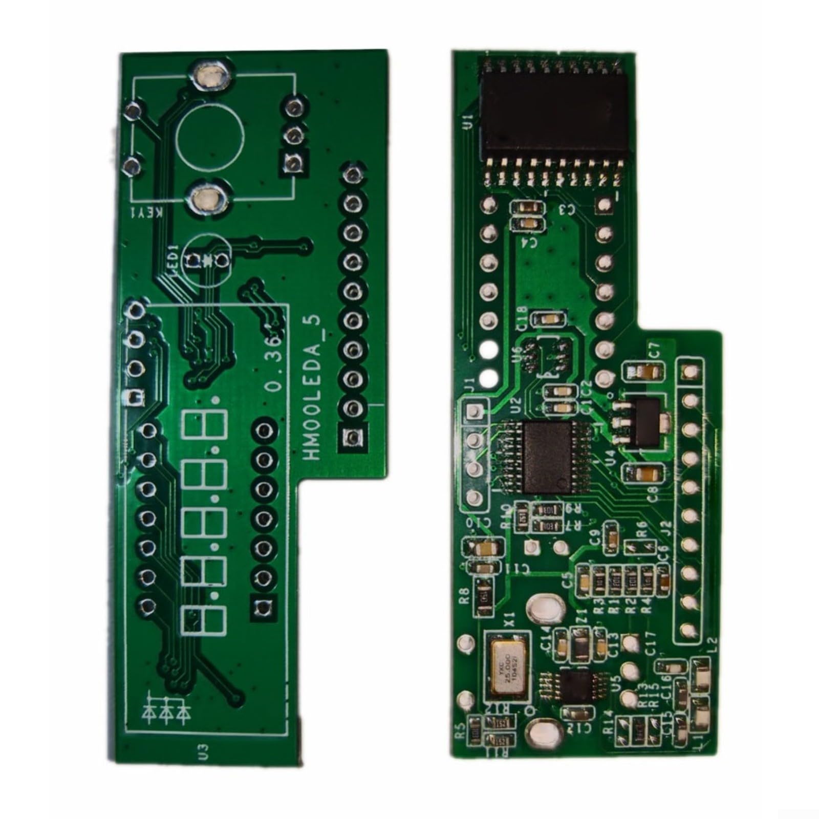 Kit récepteur PLL R20 pour radio FM 88-108 MHz et AM 118-136 MHz, kit radio DIY avec microcontrôleur STC8H1K17, design super hétérodyne pour les amateurs d'aviation, boîtier 71 x 100 mm