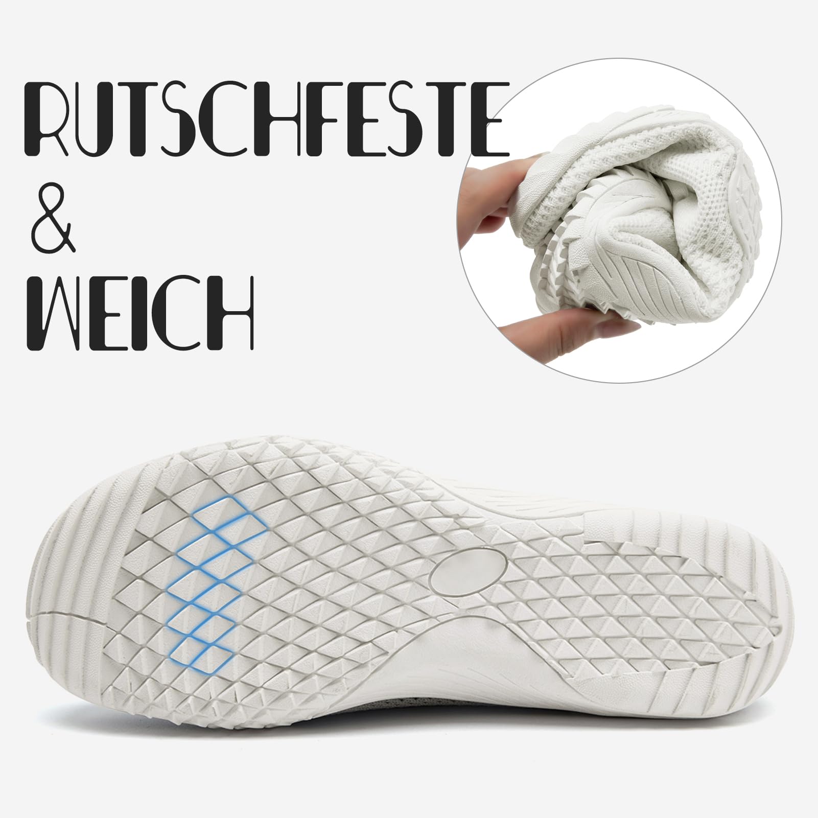 RJYWGS Scarpe Donna Barefoot Trekking Fitness Trail Running Sportive Tennis Sneakers Ginnastica Comode Basse Shoes