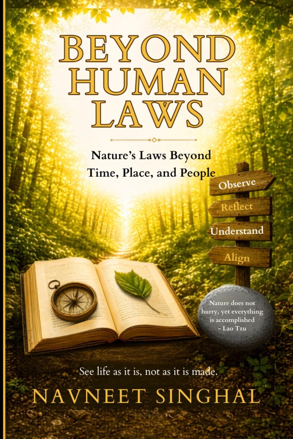 Beyond Human Laws: Nature’s Law That Exists Beyond Time, Place, and People. Understanding Life as It Exists, Not as It Is Made.