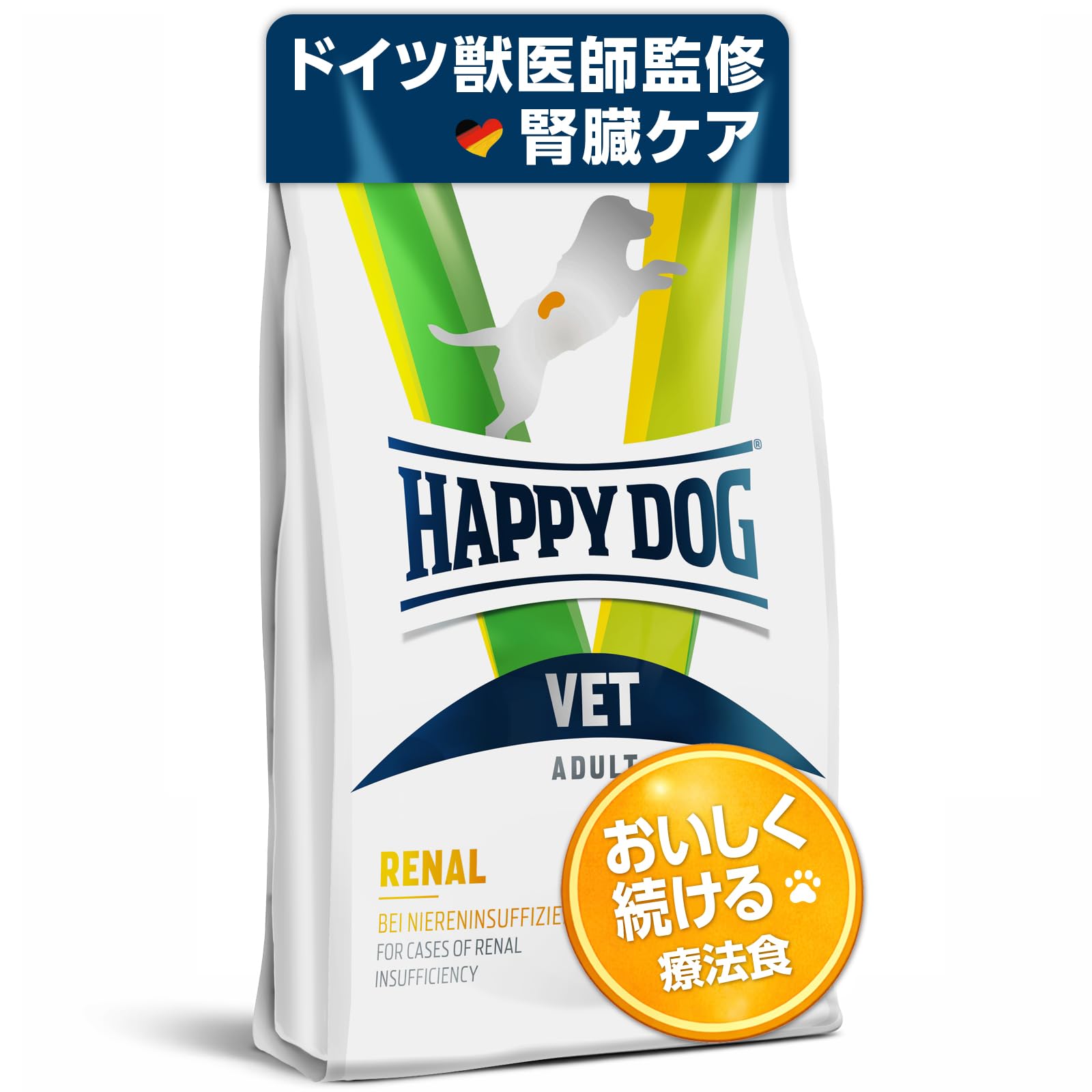 Amazon.co.jp: ハッピードッグ 全犬種 成犬〜シニア用 （腎臓ケア