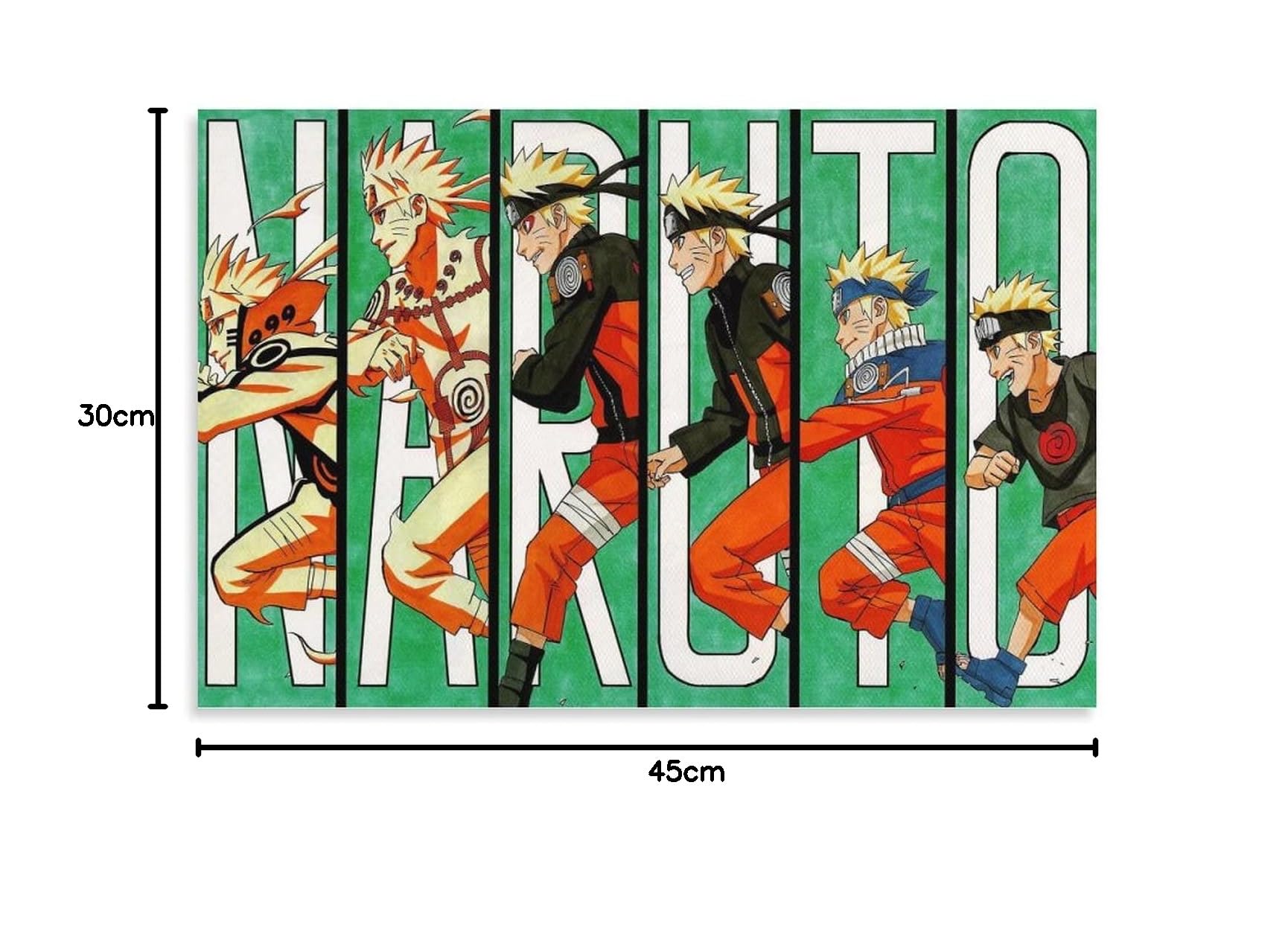 Amazon.co.jp: NARUTO -ナルト- アニメ キャンバス アート ポスター と