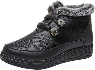 351 Boots for Women with Heel Calf High Fashion Autumn And Winter Women Snow Boots Flat Non Slip Warm And Comfortable Solid Color Simple Knee High Cowboy Boots for Women