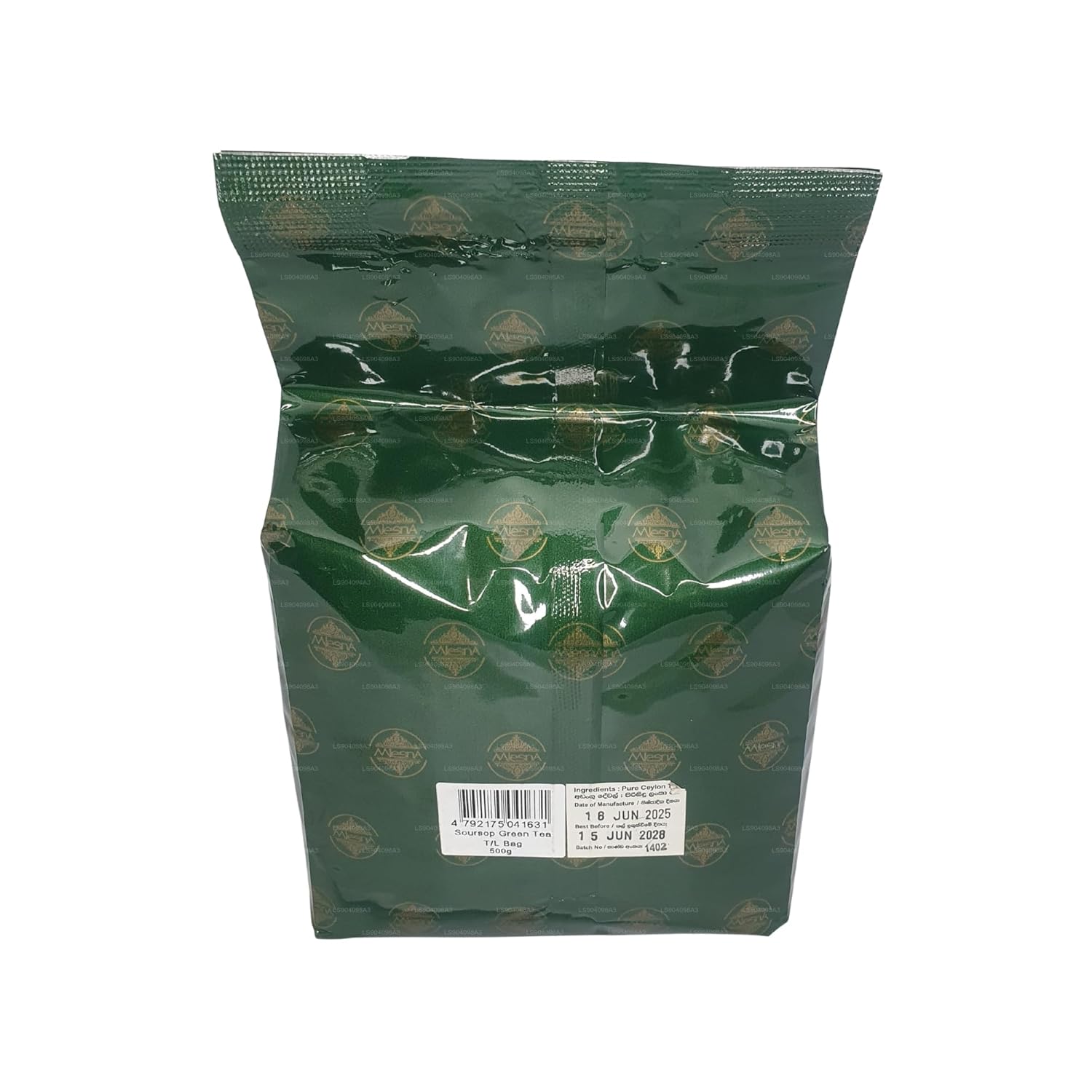 Mlesna Natural Flavored Soursop Ceylon Green Tea 500g