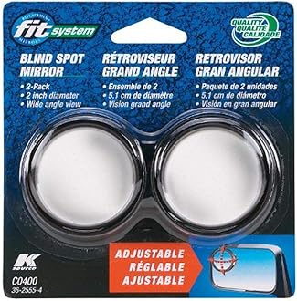 K Source Fit System 2" Round, Adjustable Spot Mirror (2pcs)
