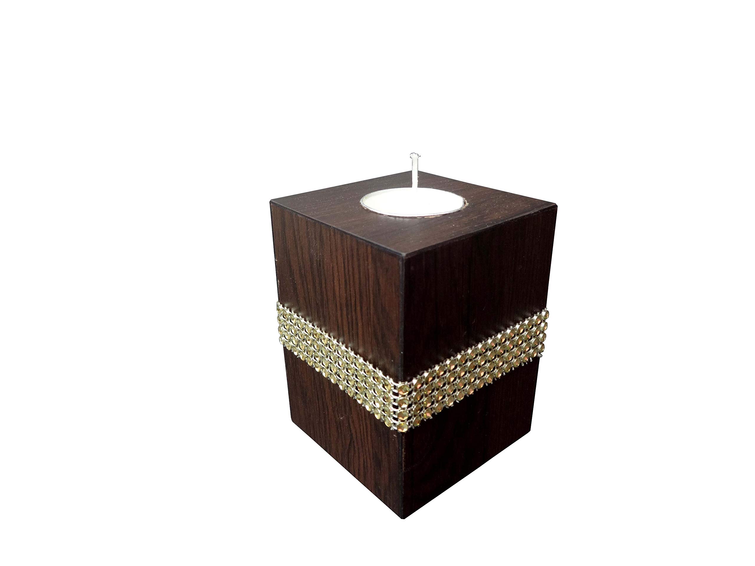 e-b-d-g Tealight Candal Stand Golden