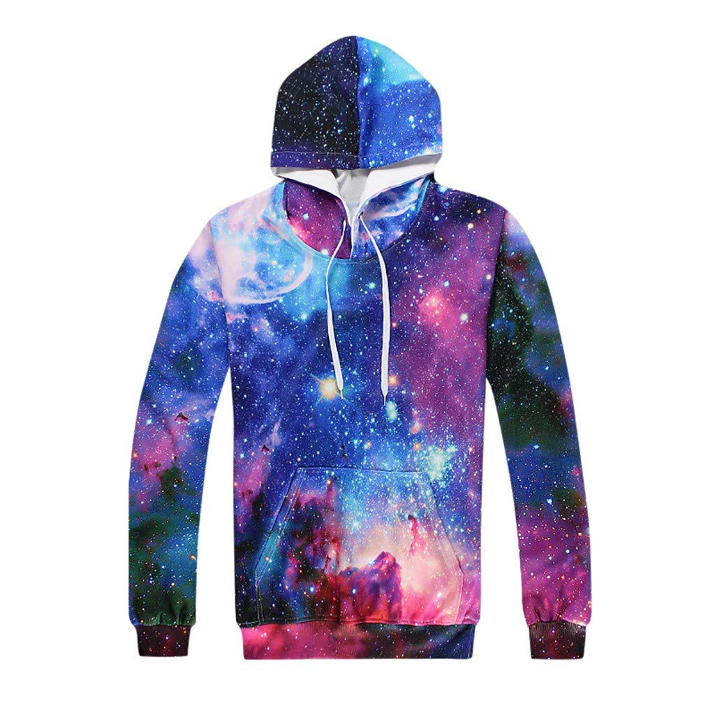 Men Universe Impression 3D avec capuche Galaxy Hoodie Tops Pantalons Ensembles Survêtement Survêtement Survêtement Garçon Paris