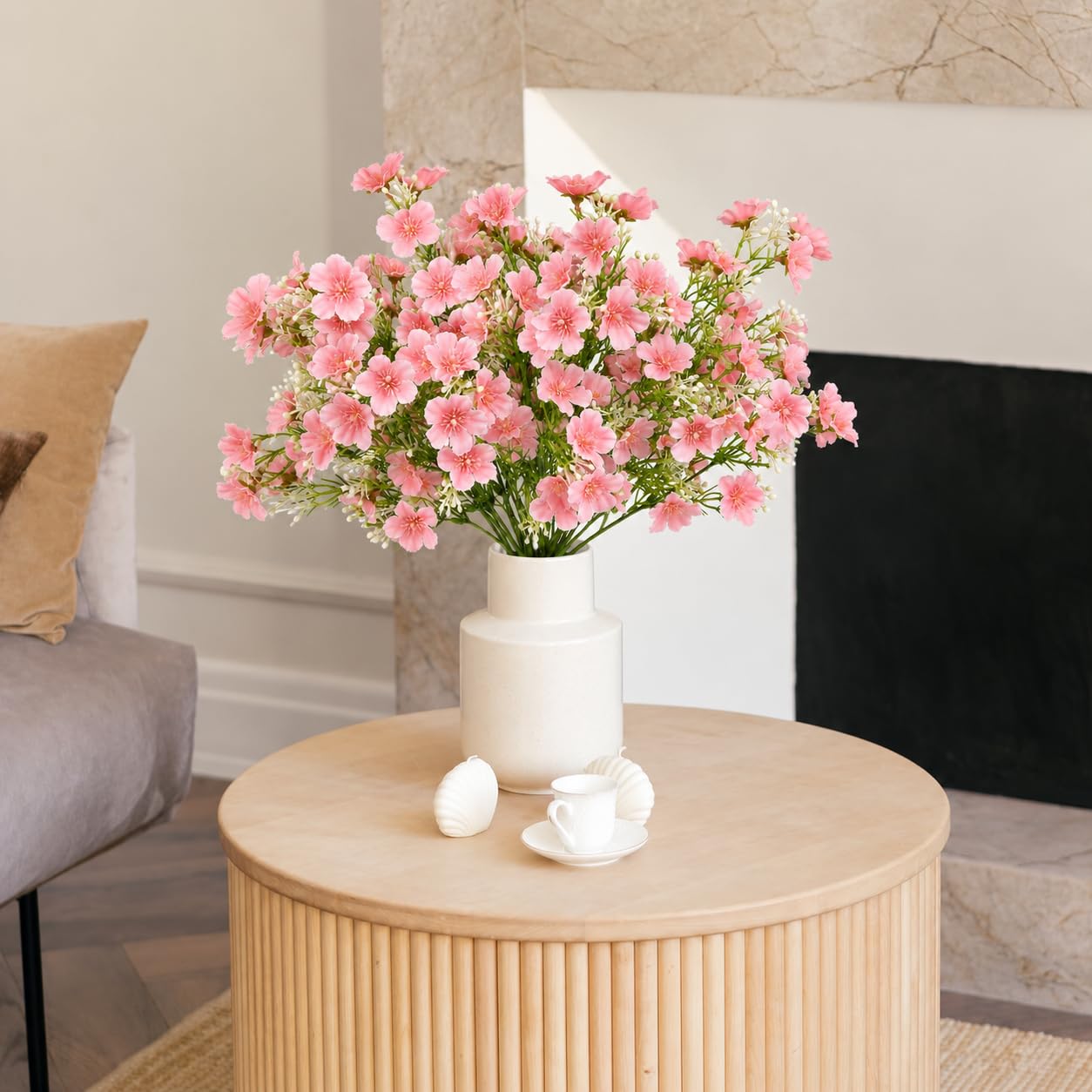 Milan Baby Breath Flowers - Realistic Artificial Flowers -3 Milan Baby Breath Flowers - Realistic Artificial Flowers -3