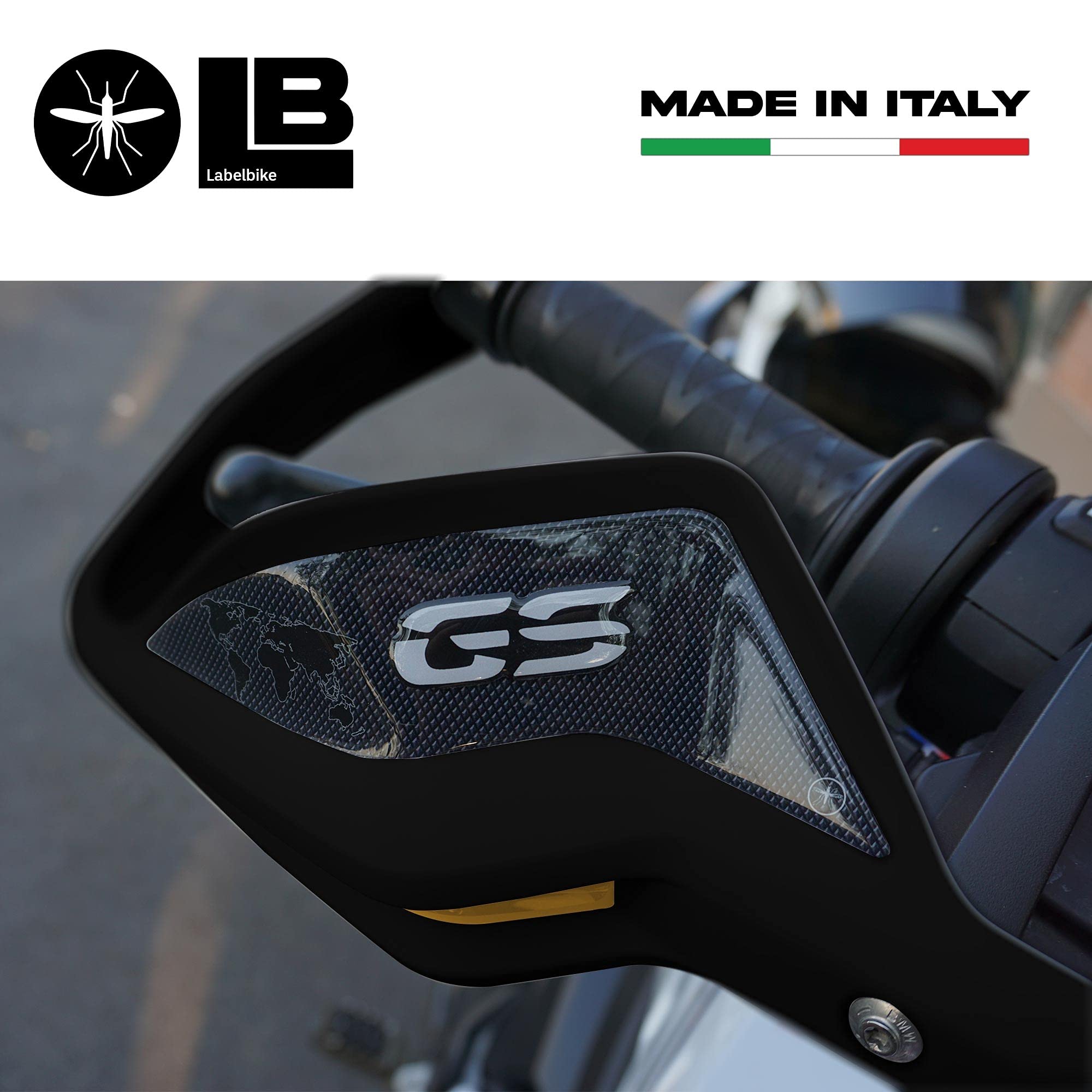 labelbike - Autocollants 3D, Protections pour protège-Mains