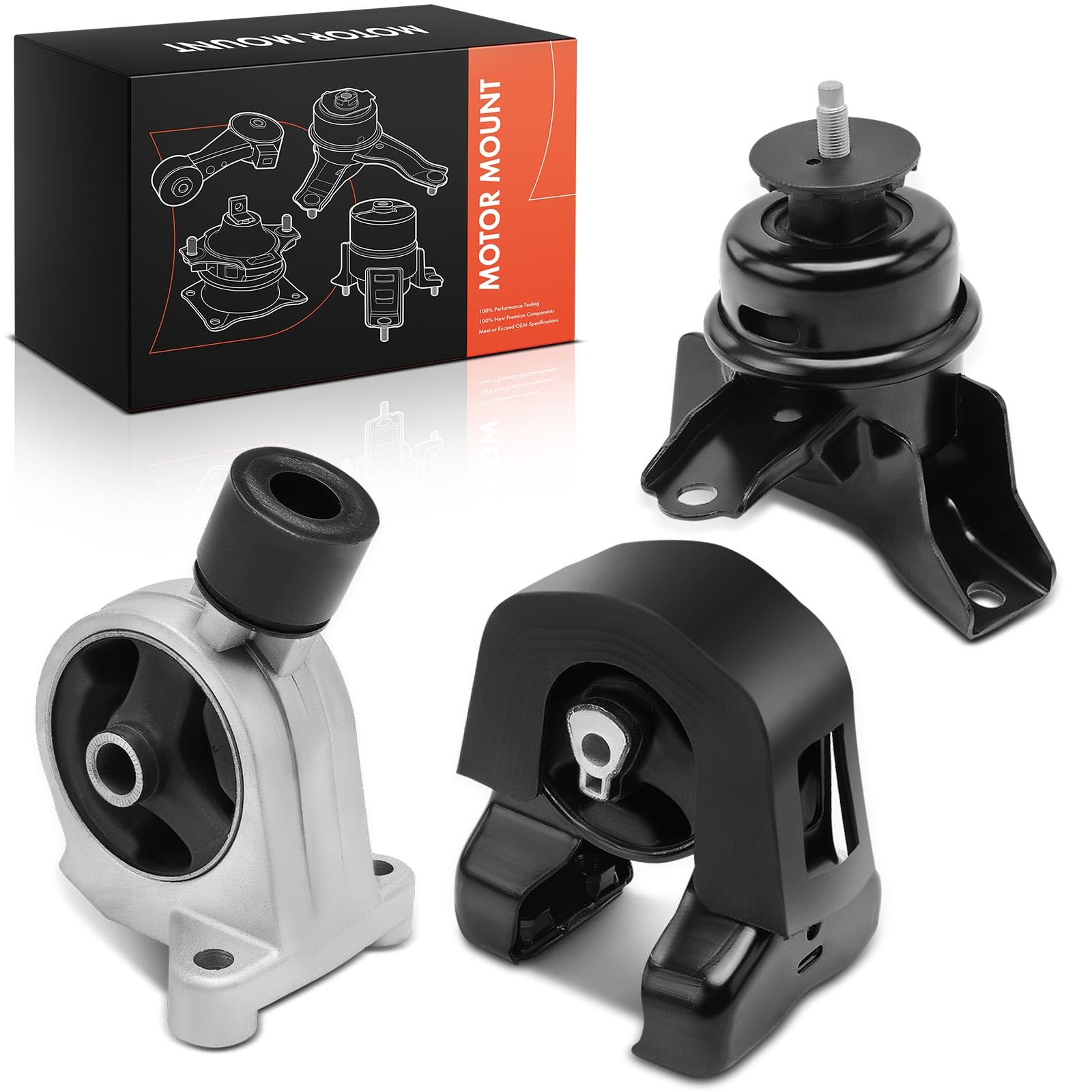 Frankberg 3 soportes de motor 219104D500 | Compatible con: Carnaval/Gran Carnaval III VQ