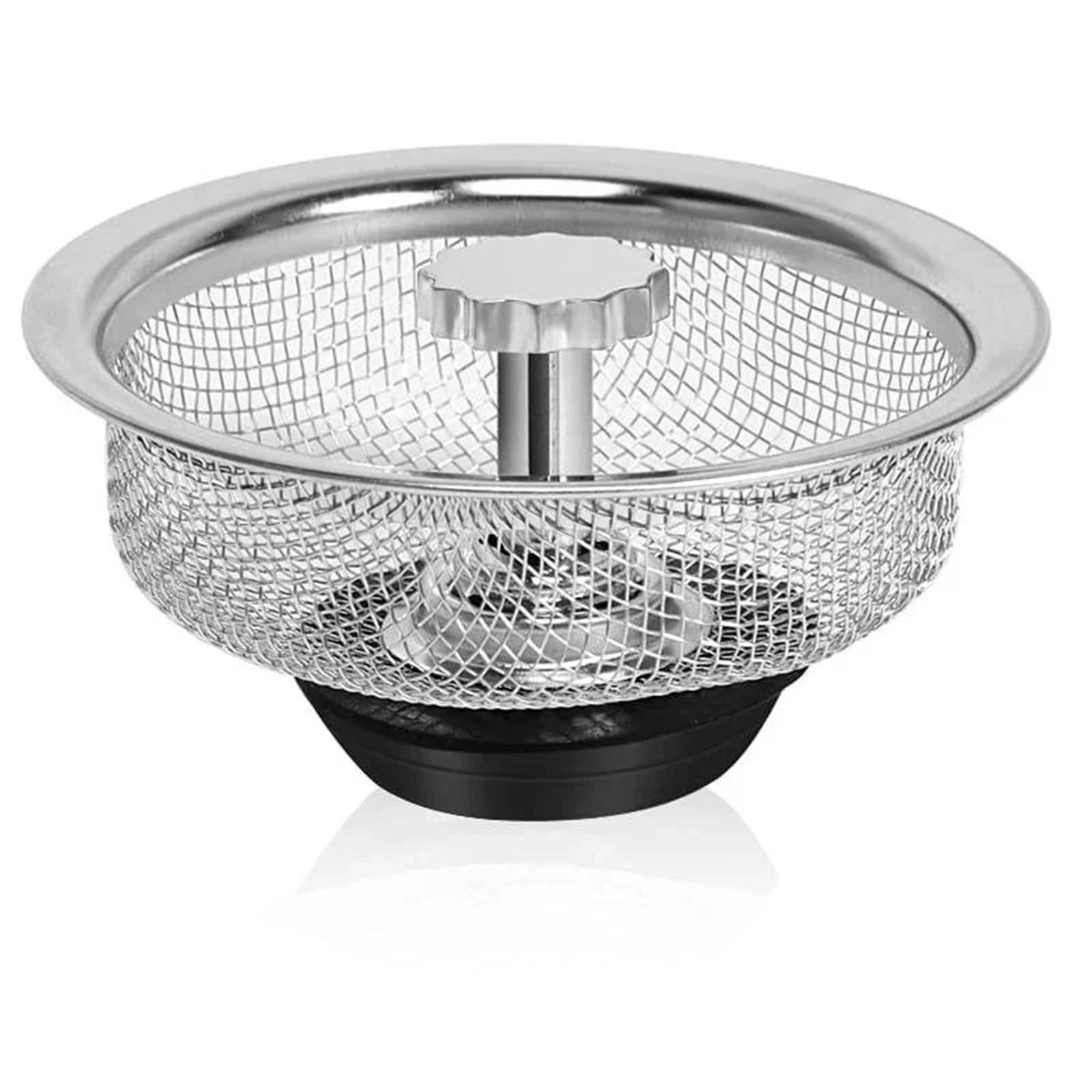 Kitchen Sink Drain Stopper Strainer Stainless Stee Kitchen Sink Filter Stainless Steel Sink Sewer Mesh Strainers Kitchen Tools Bathroom Floor Drains
