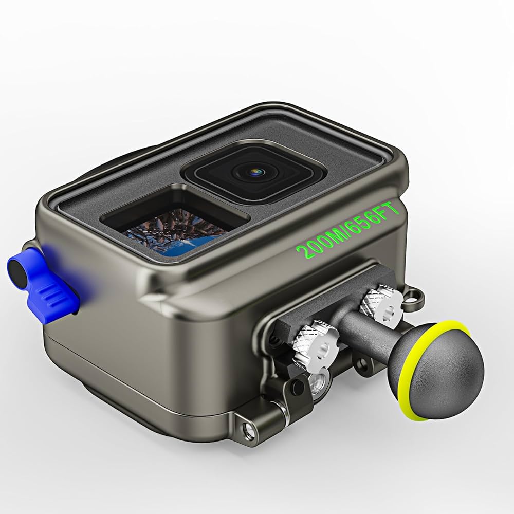 GoPro - GoPro6＋Shorty＋防水ハウジングケース Amazon | Seafrogs アルミニウム 防水ハウジングケース GoPro 13