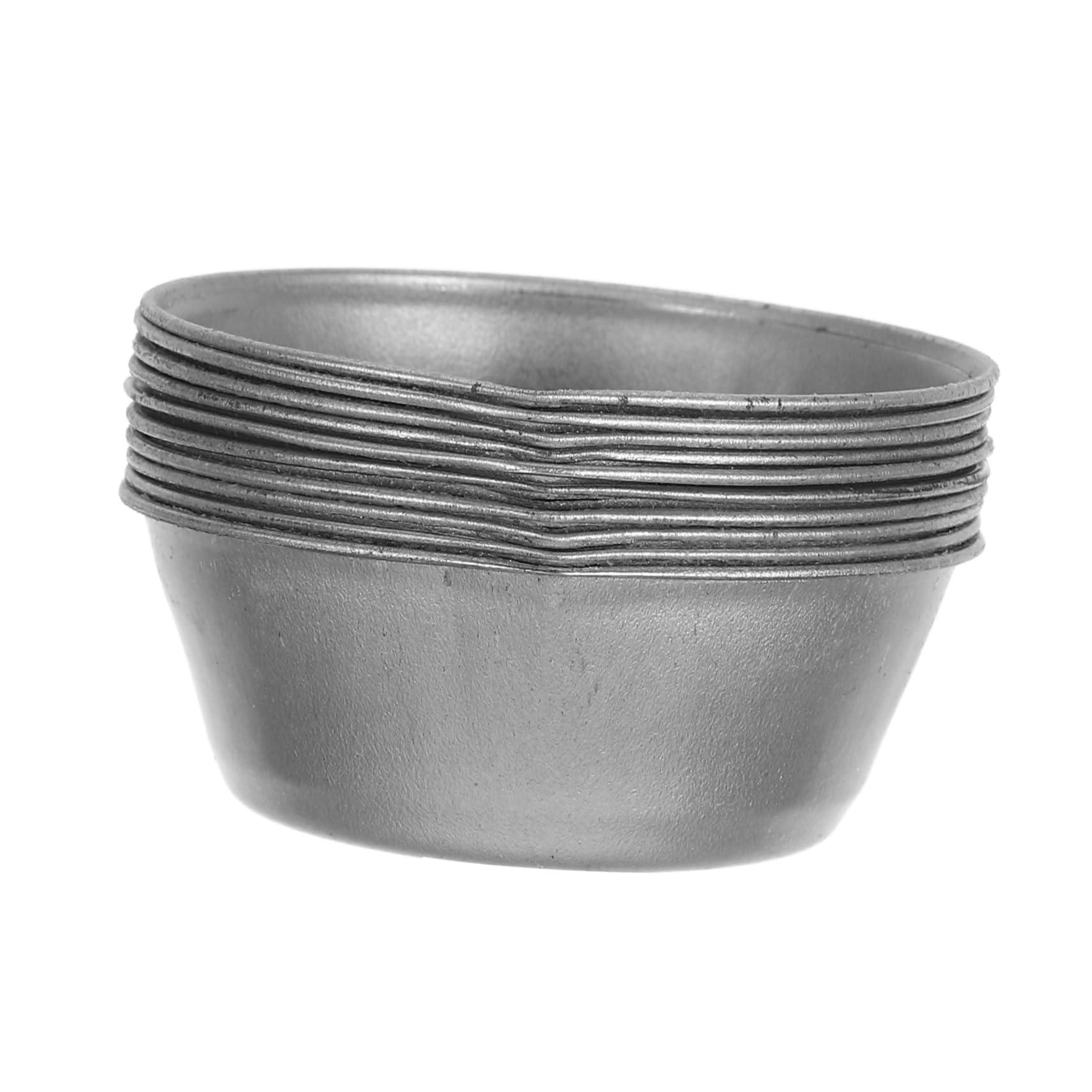 Angoily Enhance Your Artistic Touch: 10pcs Round Palette Paint Mixing Trays Spout for Model Painting