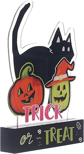 Miniatura 2 de Letrero de mesa de neón de 8 pulgadas de Ashland, decoraciones de Halloween