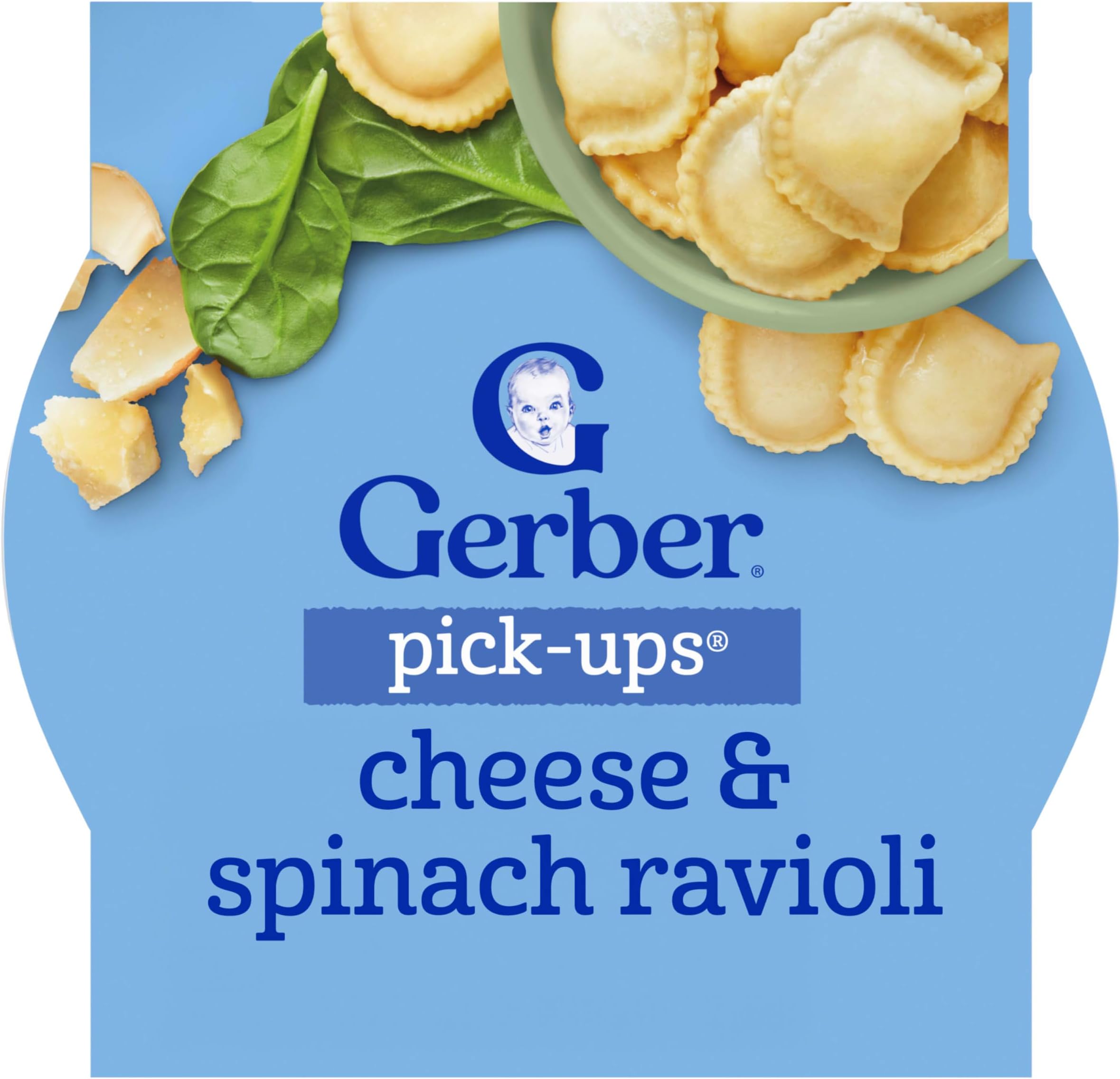 Pick-ups Cheese & Spinach Ravioli, 6 Ounce (Pack of 8)