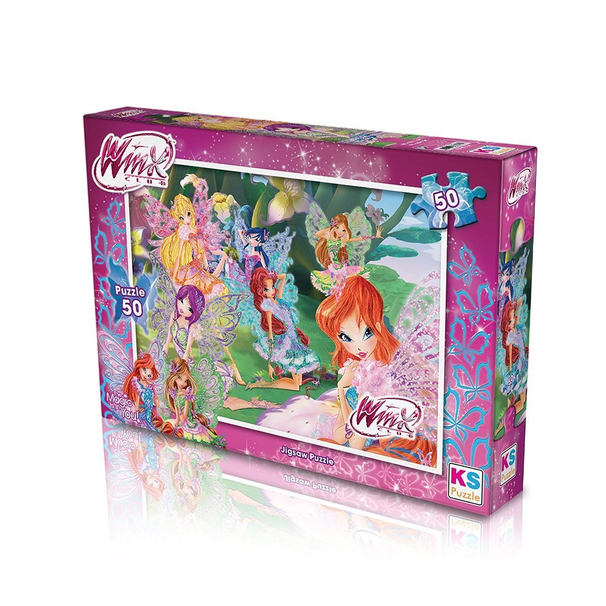Ks Games Winx Club Puzzle 50 Parça Winx-709 : Amazon.com.tr: Oyuncak