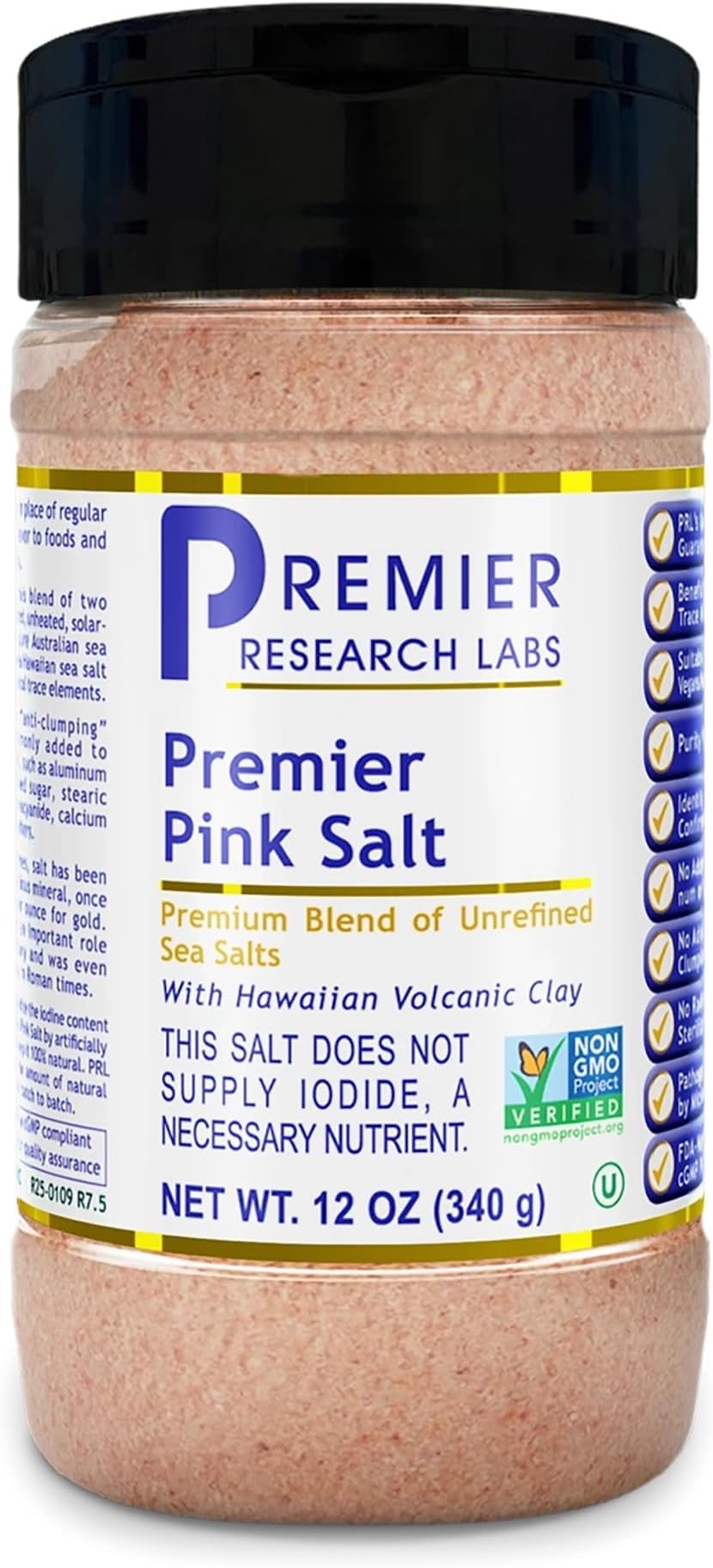 Pink Salt - For Cooking and Eating, Flaky - 12 oz