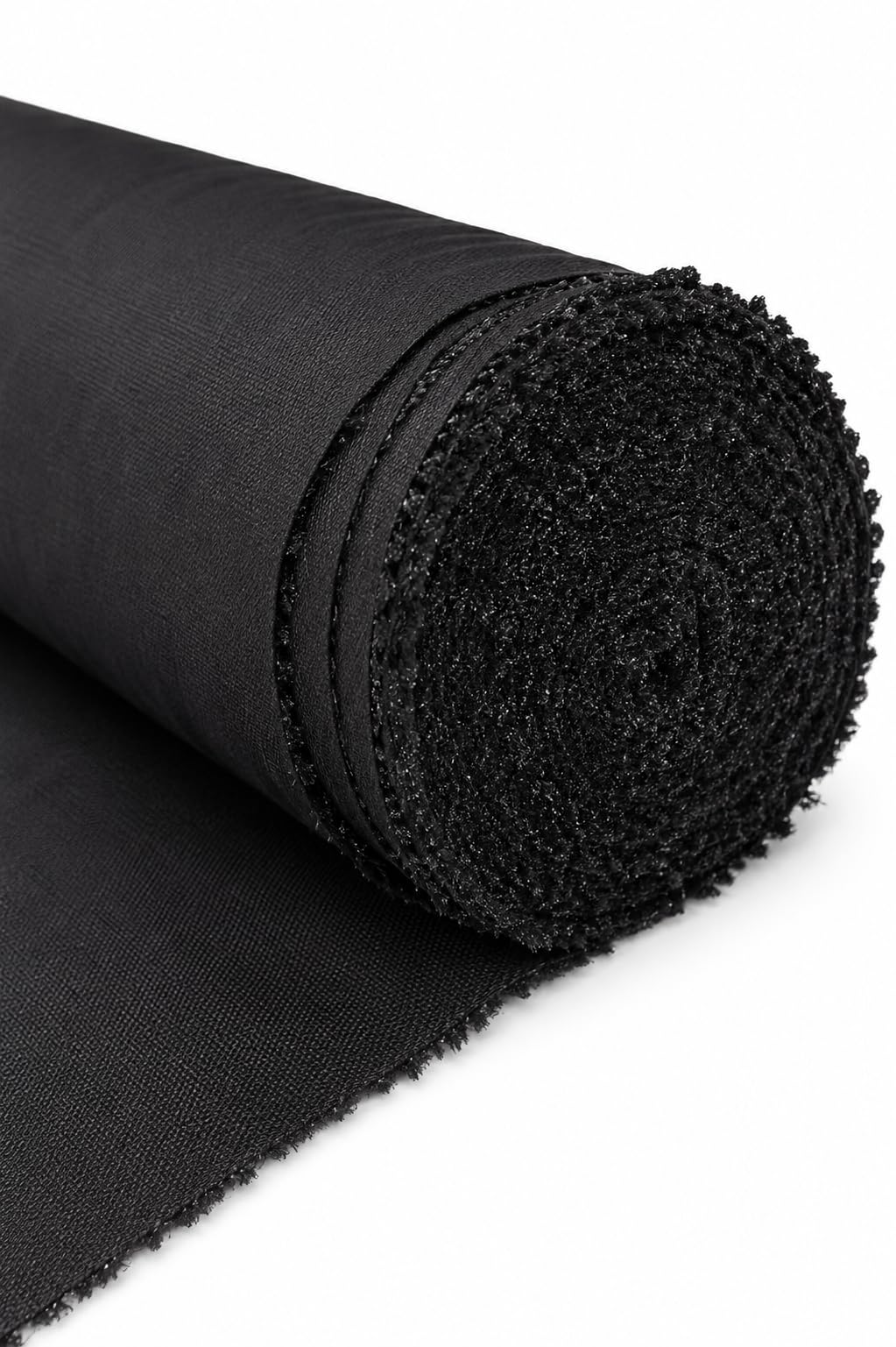 Kanzen 533 Fusible Interlining Fabric 2 Meter | 70 GSM Iron-On Non-Woven Fusing Cloth | 60 Inch Wide | Black | Premium Fusible Fabric for Shirts, Kurtis, Collars, Cuffs & Tailoring-image-31
