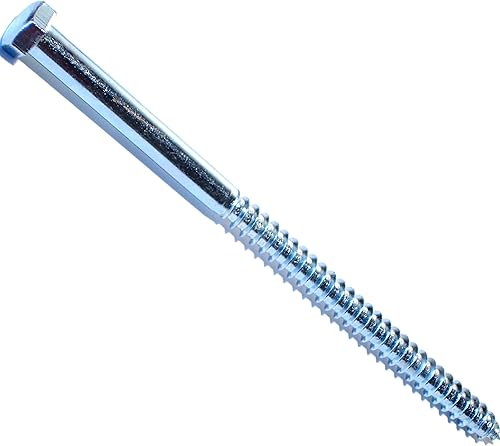 hard-to-find cierre 014973260378 3/8 x 7 Hex Lag tornillos (56 piezas)