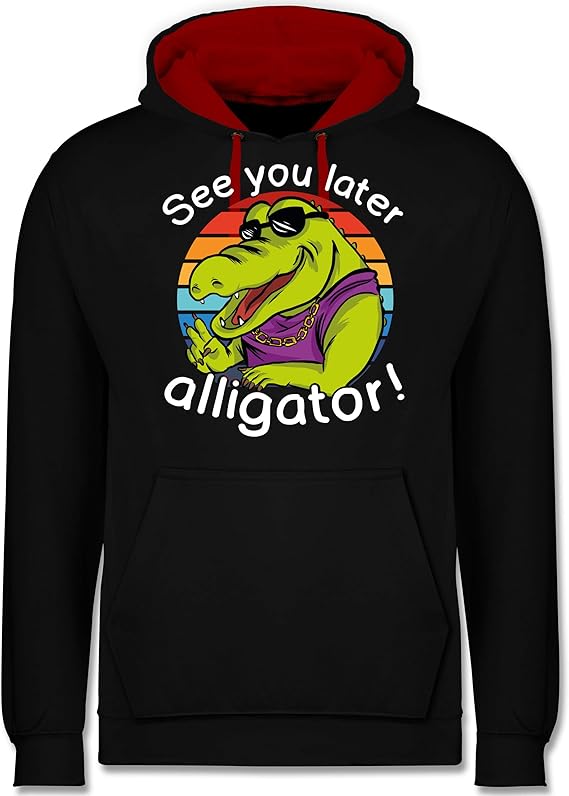 Shirtracer Sprüche Statement mit Spruch See You Later Alligator