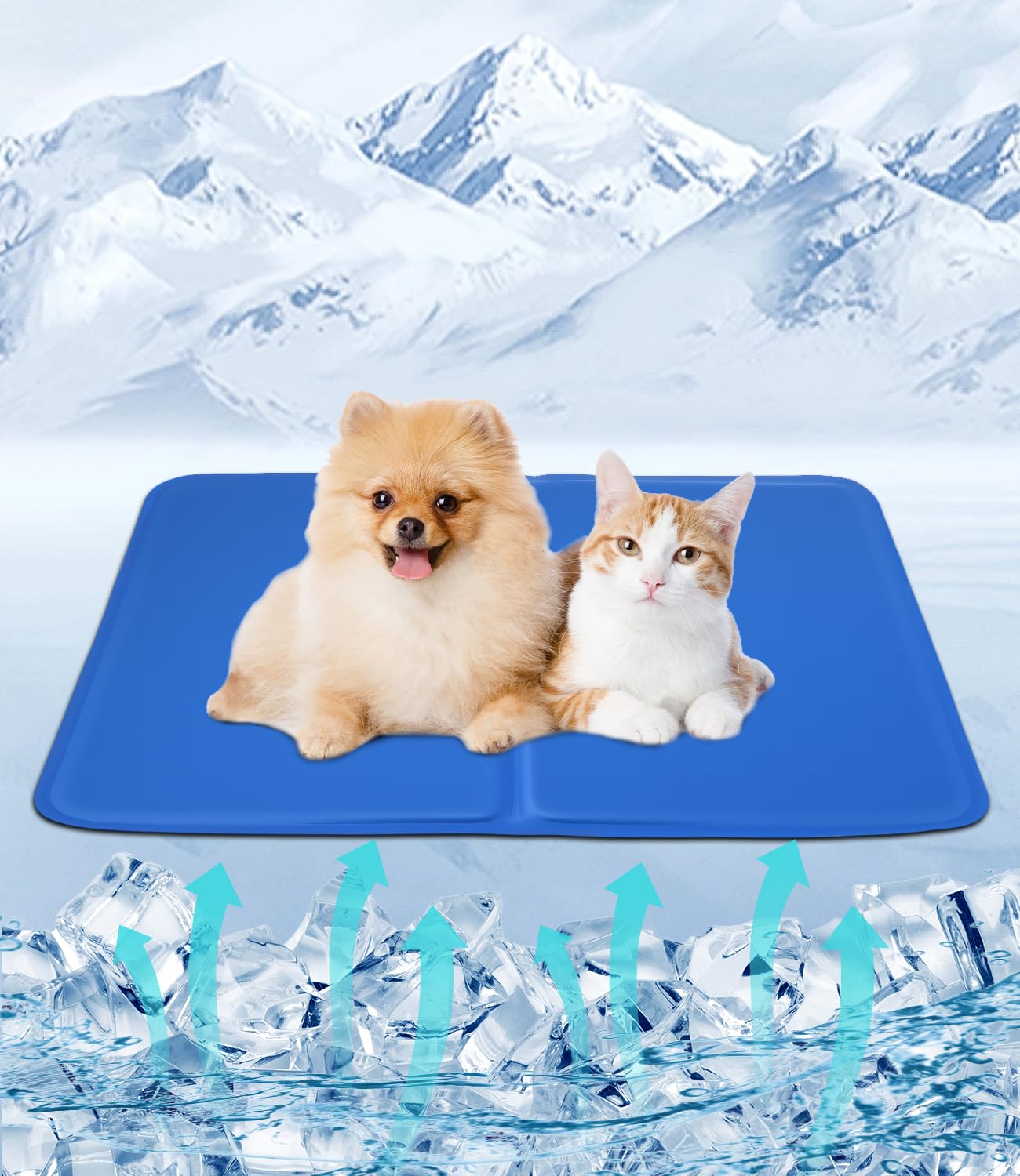 Cama refrescante para perros