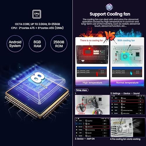 Miniatura 8 de MekedeTech Sistema Android 11 9 pulgadas doble DIN 2G RAM 32G ROM pantalla táctil Radio de coche estéreo para Mazda 3 2004-2009 Soporte GPS