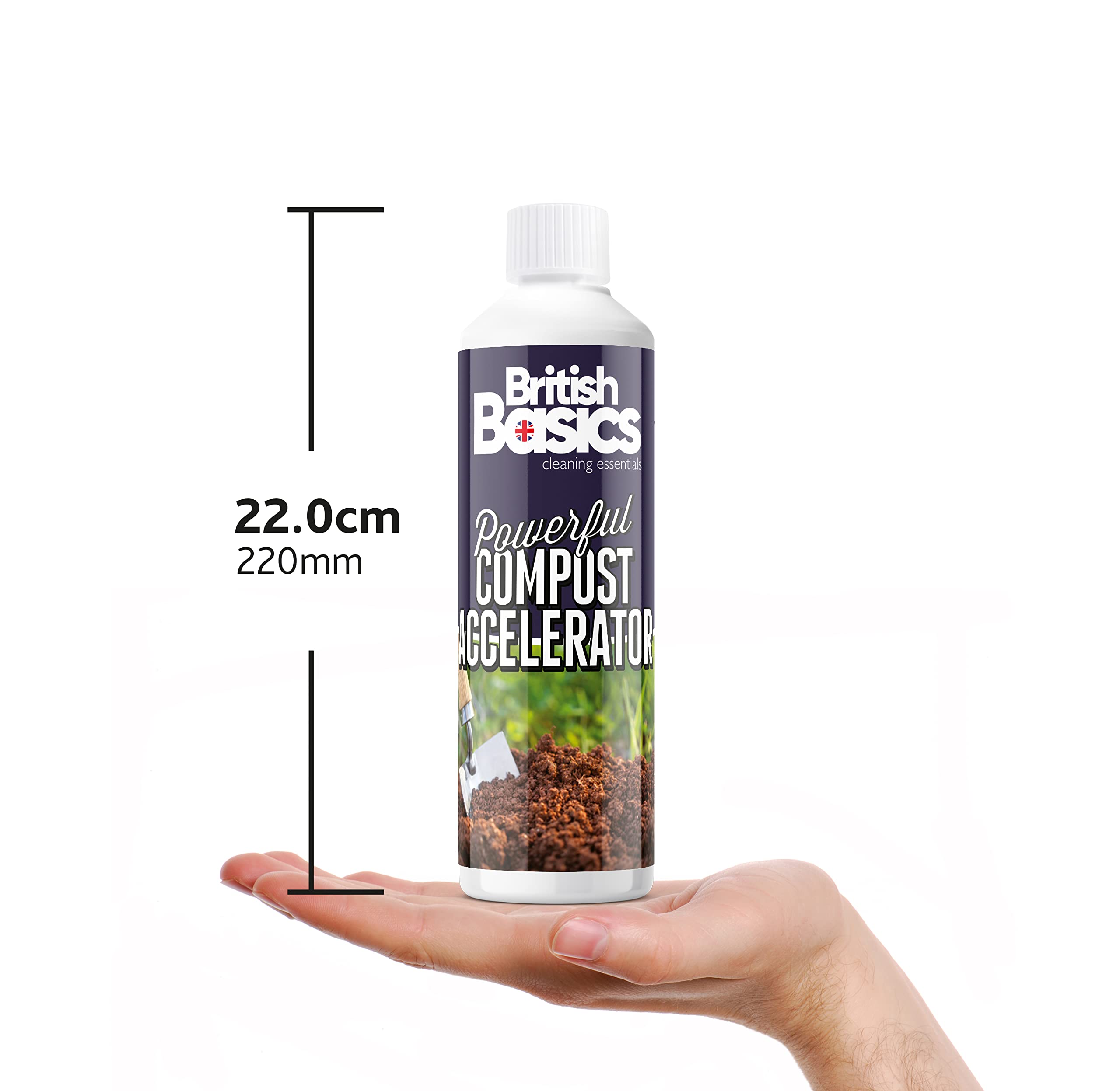 BritishBasics Acelerador/activador de Compost, 500 ml, Multicolor