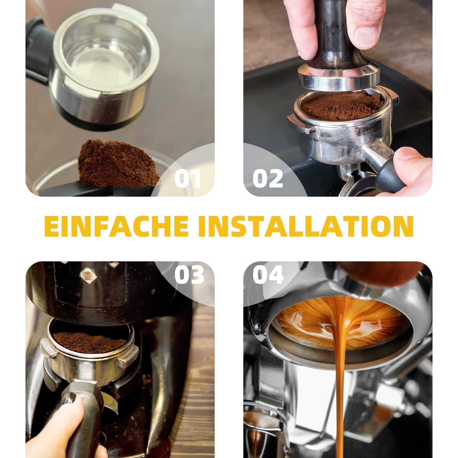 Acquista Cestello filtro per tazza di caffè da 58 mm in acciaio inossidabile compatibile con portafiltro Breville in Italia a partire da 8.42