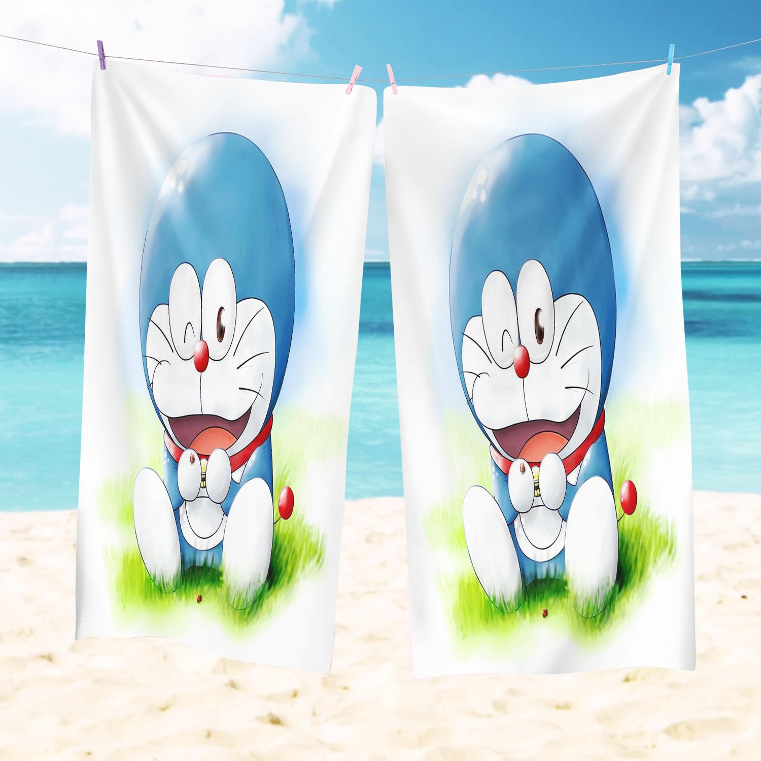 Drap de plage 70 x 140 cm one pièce - Linge de maison Drap de plage 70 x 140 cm one pièce - Linge de maison