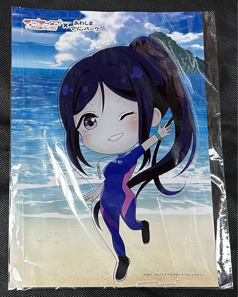 あわしまマリンパーク テラアクリルスタンド　松浦果南　2種セット Amazon.co.jp: あわしまマリンパーク2023購入松浦果南テラアクリル
