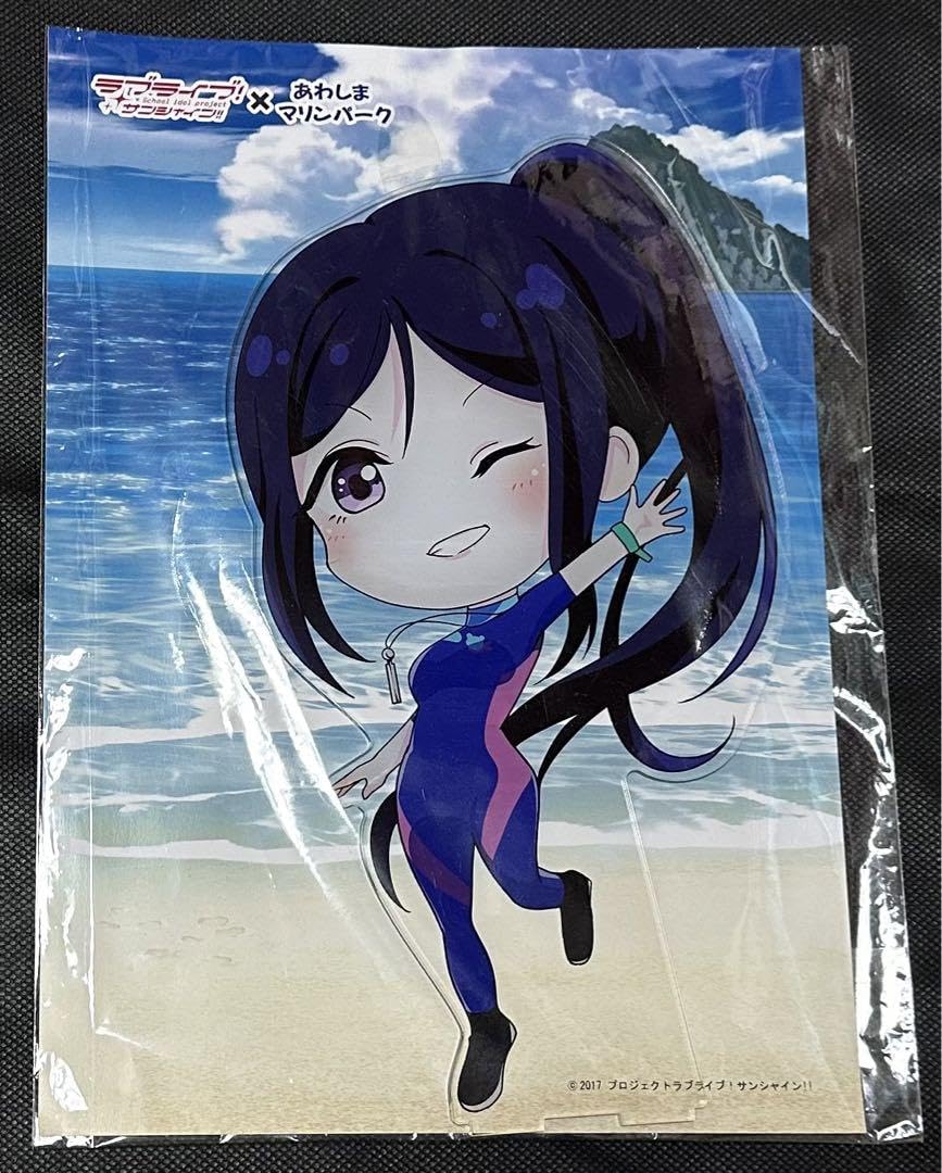 ラブライブ サンシャイン 松浦果南 アクリルスタンド 伊豆箱根鉄道