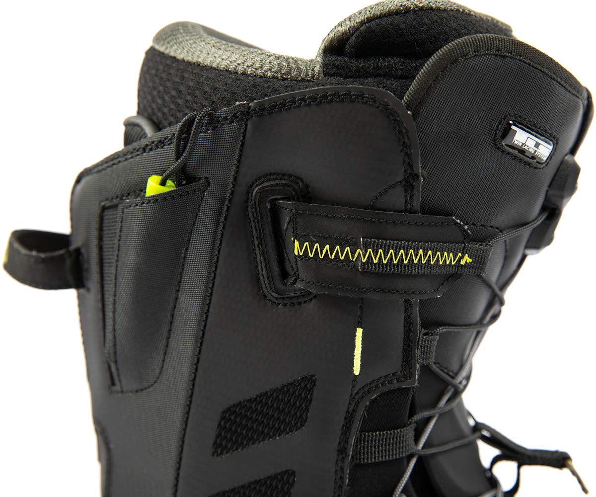 Nitro Snowboards Incline TLS Buty snowboardowe, Mężczyźni, Black-Lime, 250