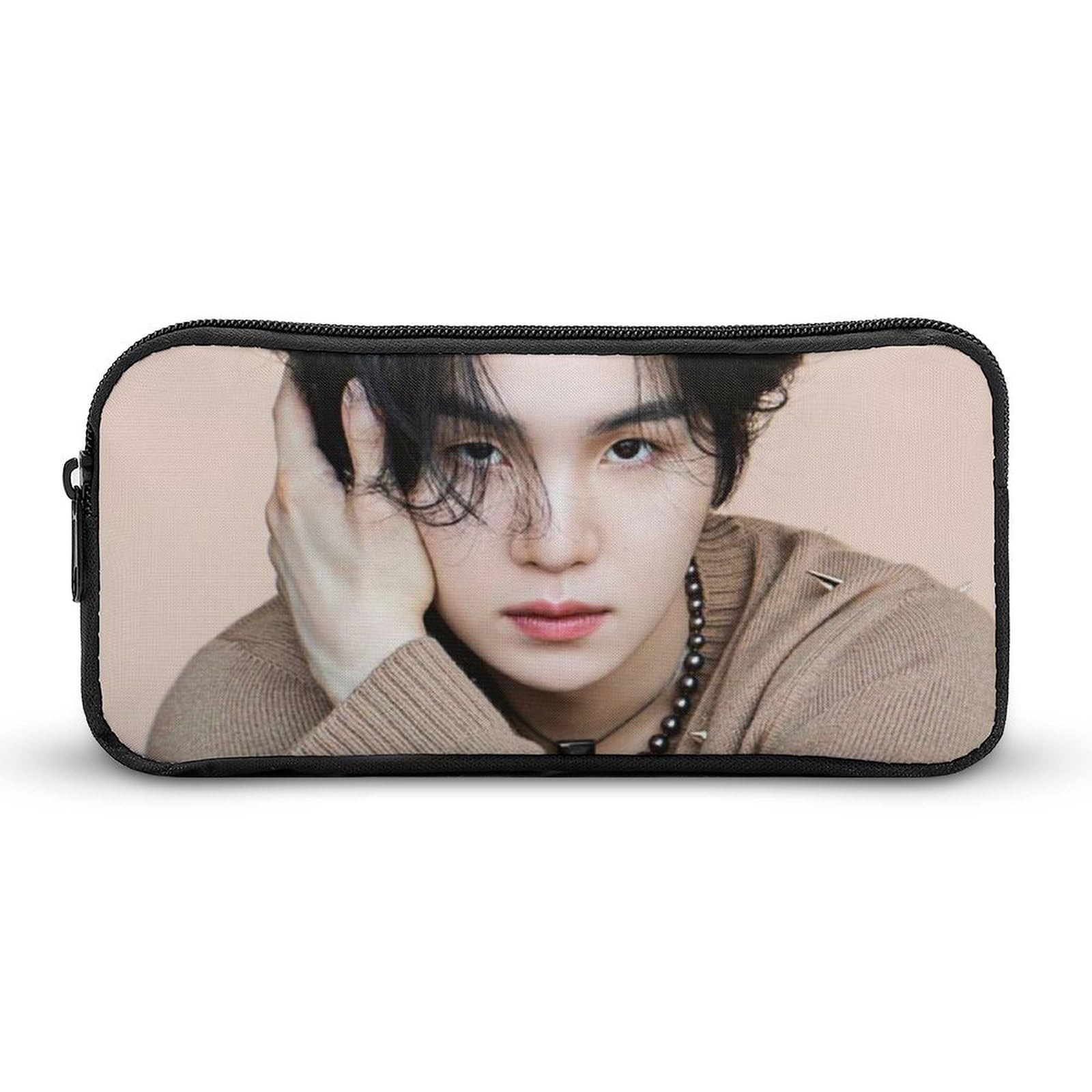Amazon.co.jp: BTS-SUGA 筆箱 多機能 ペンケース 筆入れ 小物収納 化粧