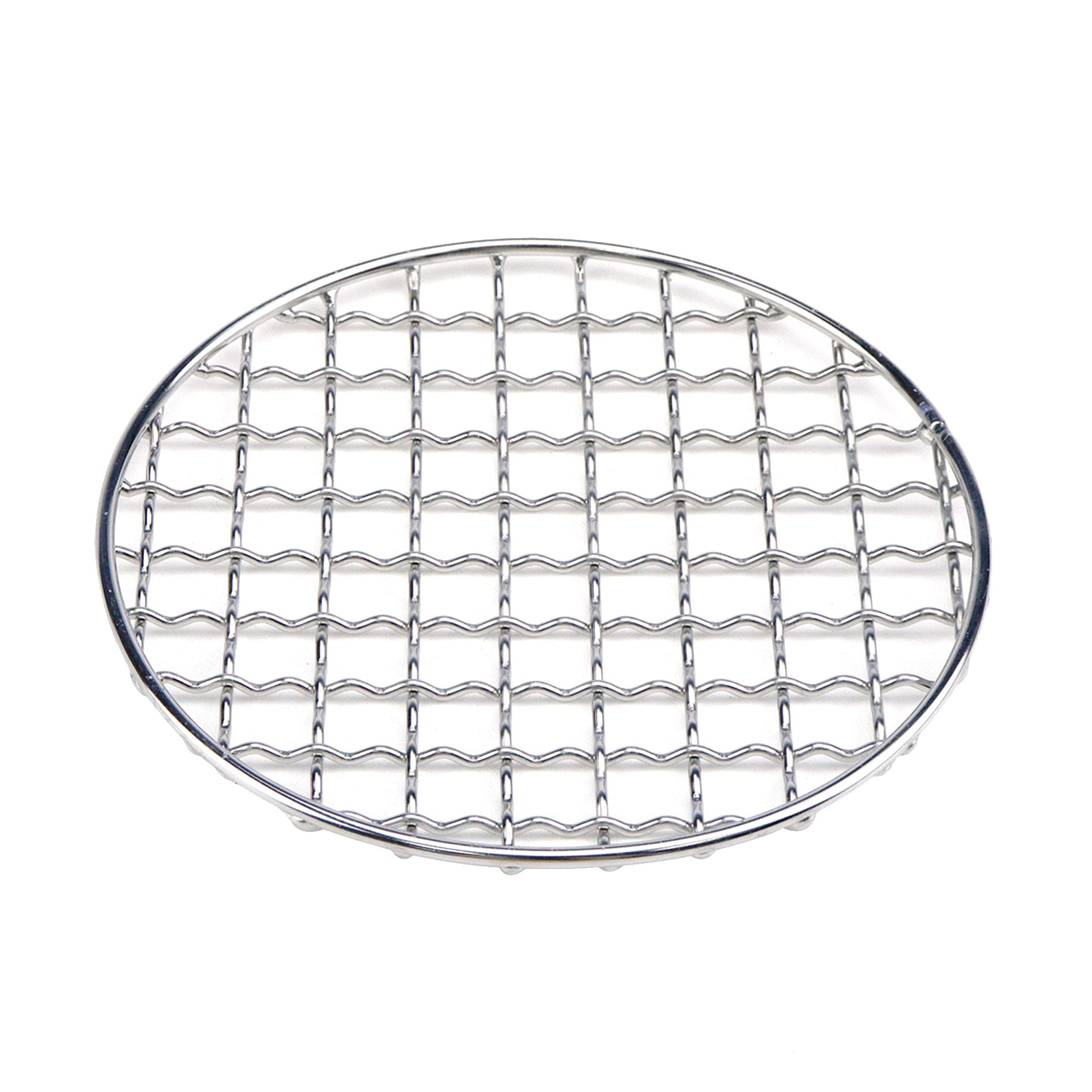 Rejilla de refrigeración de acero inoxidable para barbacoa, rejilla redonda para hornear, 130 mm