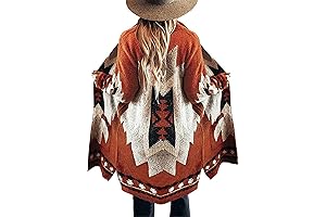Women's Vintage Tribal Western Cardigan