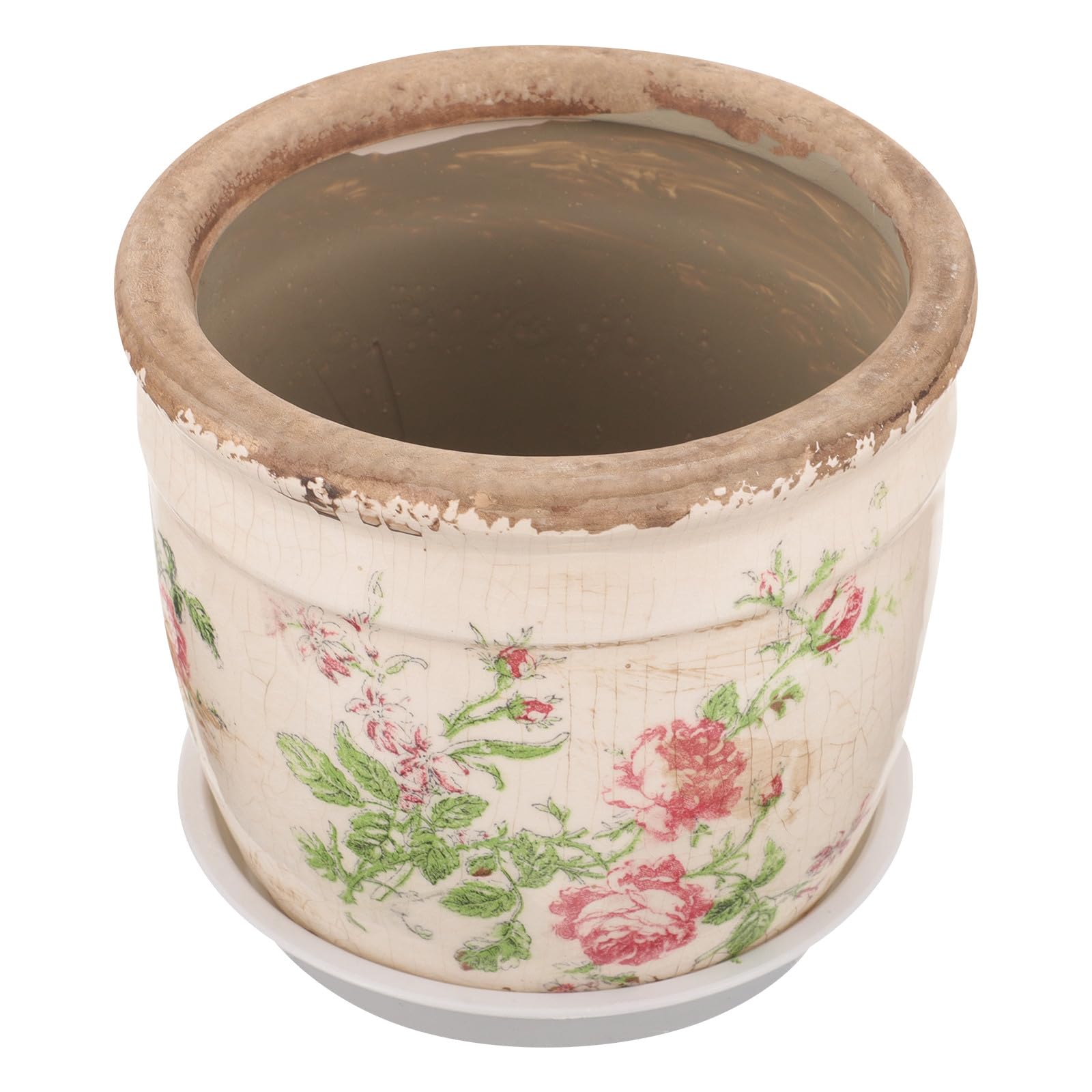 Pot de fleurs en céramique de haute qualité décoratif pour plantes