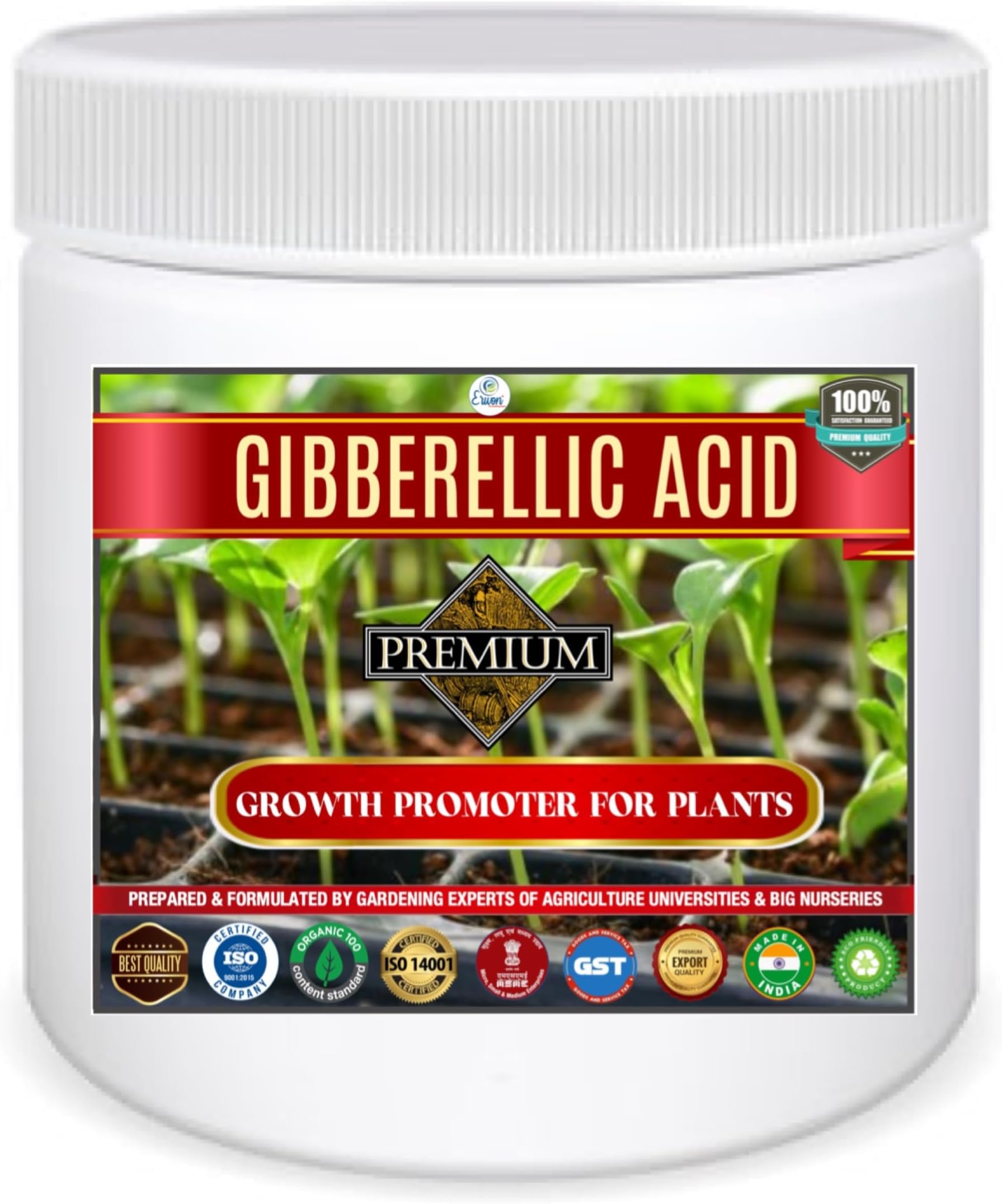 Erwon Gibberellic Acid, Premium Essential Powerful Organic Growth Booster Powder For Plants(10 Gm)