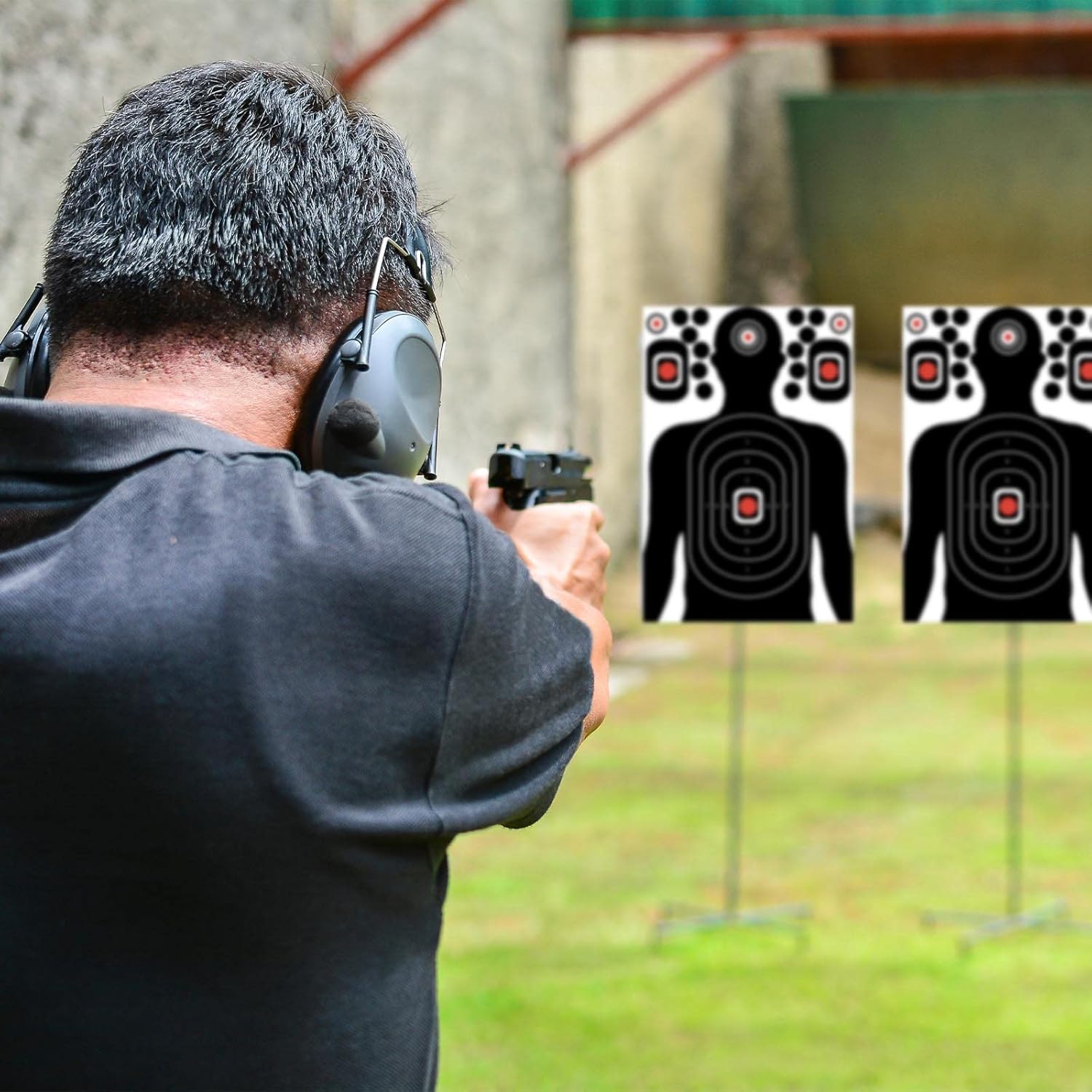 Lincia 100 Pcs 18" x 12" Shooting Targets for The Range Highly Visible Paper Silhouette Splatter Shooting Targets for Shooting Range Hunting Targets and Accessories for Indoor Outdoor Practice : Sports & Outdoors