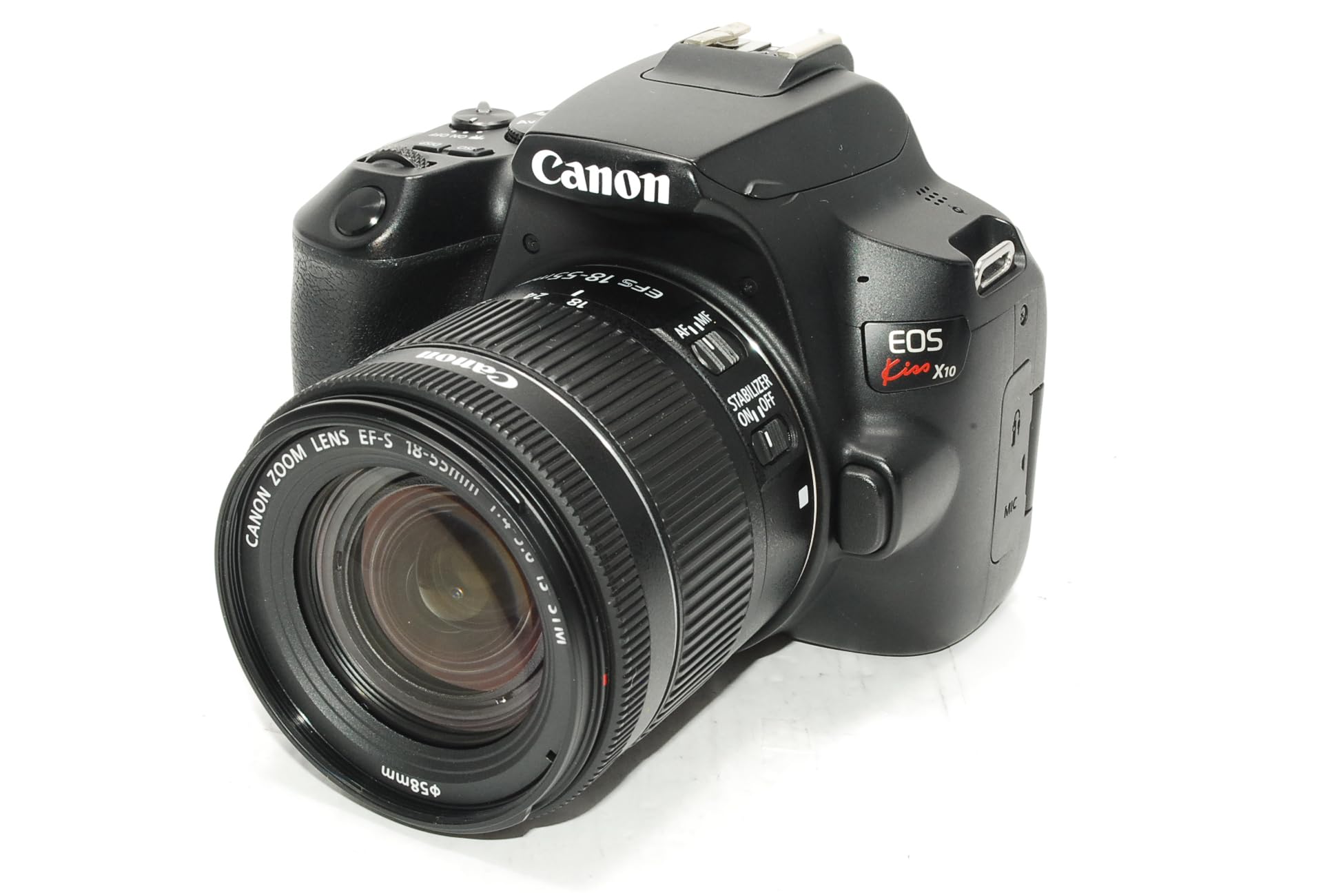 Canon EOS Kiss X10 EF-S18-55 is STM KIT Black Japan Domestic