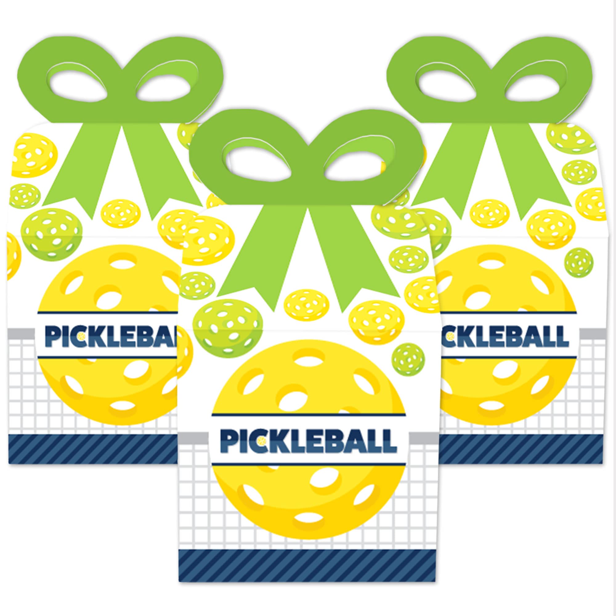 Pickleball Party Stickers - 24 Count Circle Labels For Birthday & Retirement Events