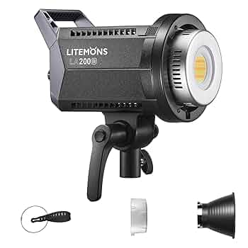 Amazon | GODOX Litemons LA200Bi LEDビデオライト 230W Bowens