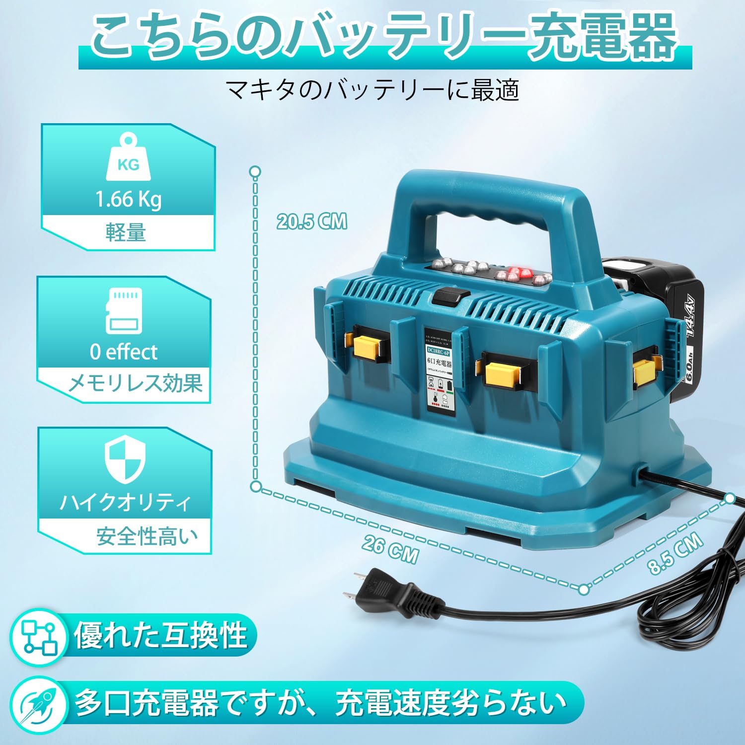 マキタ 18V6.0Aバッテリー ２口充電機 JPADC18SH.jpg?2026413